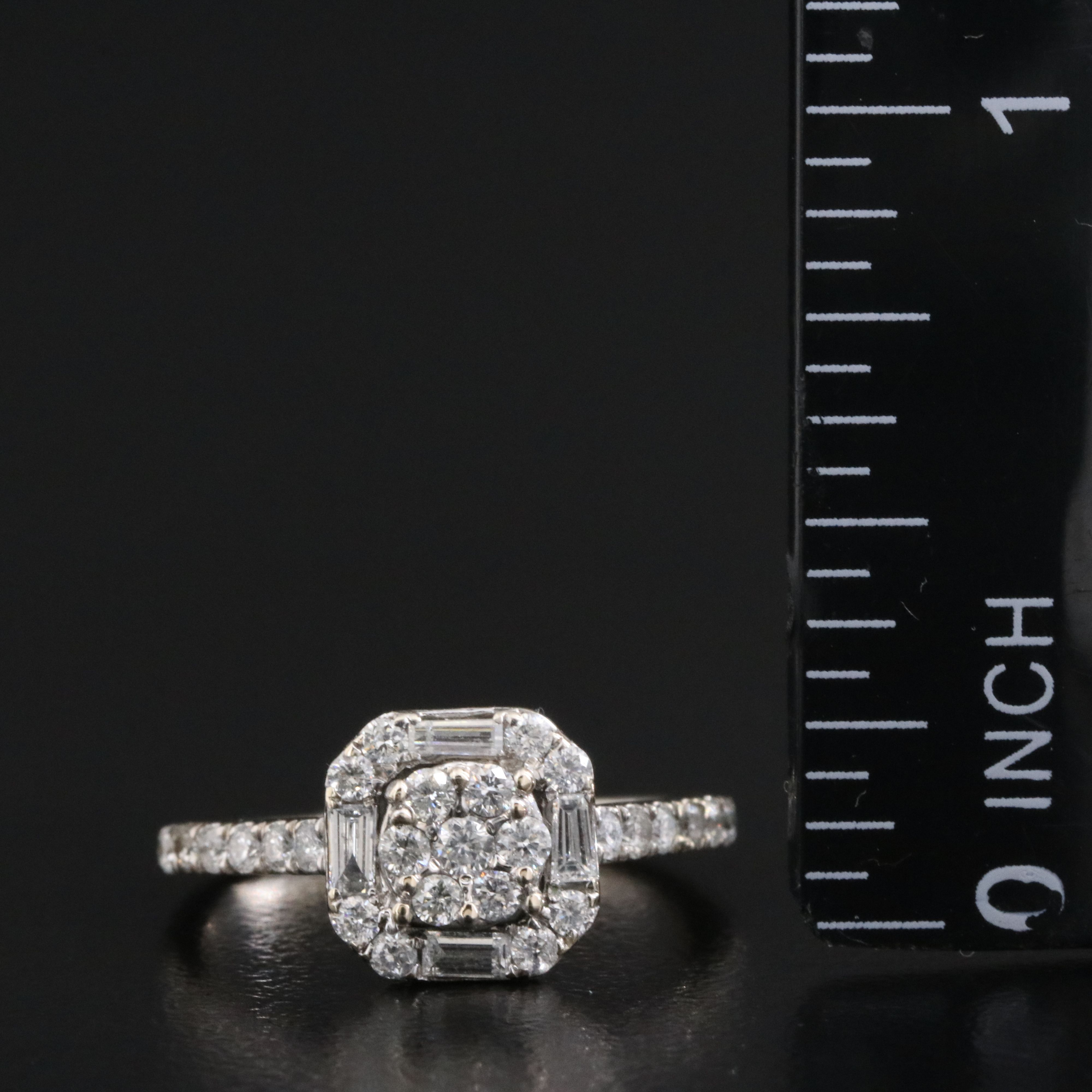 14K 0.60 CTW Diamond Ring