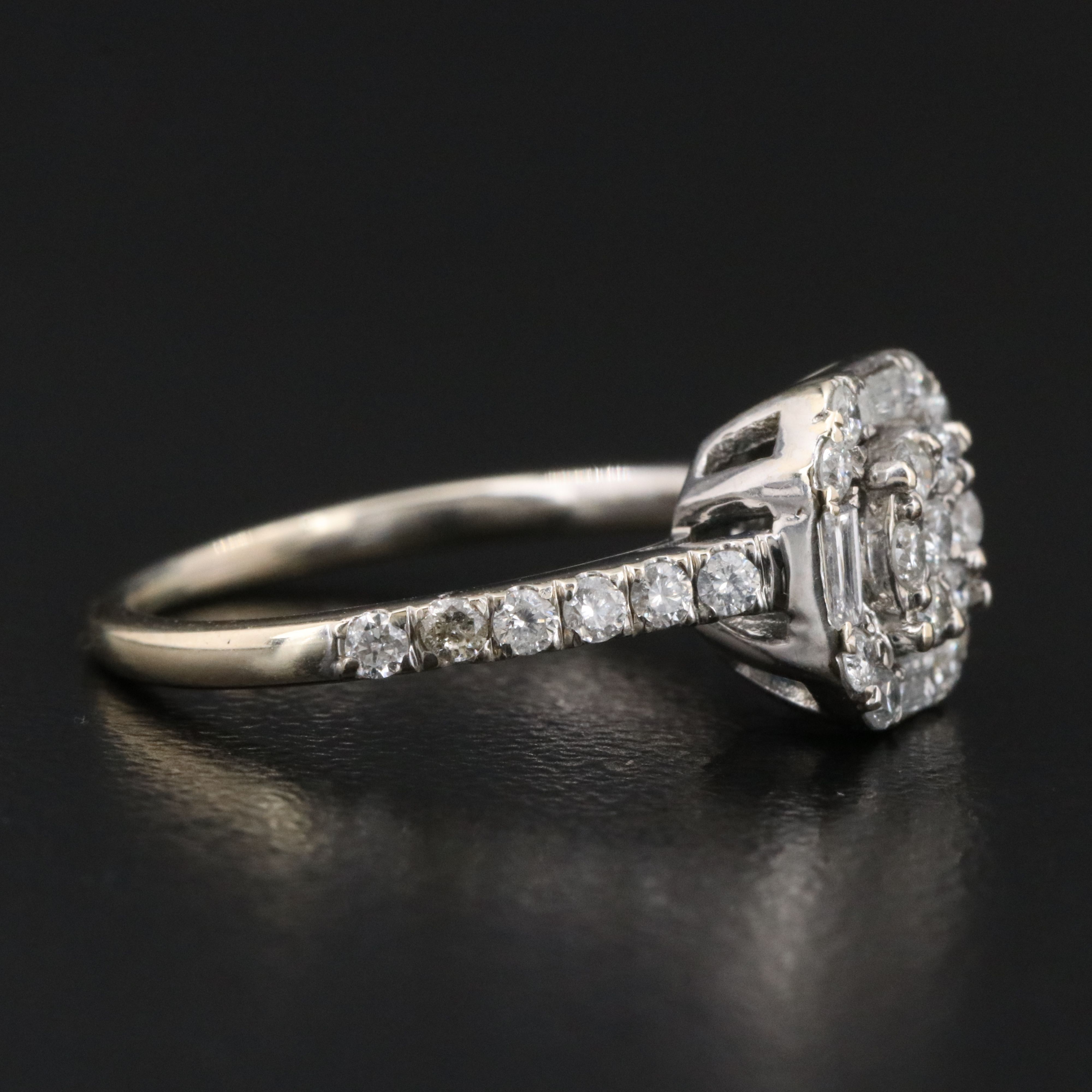 14K 0.60 CTW Diamond Ring