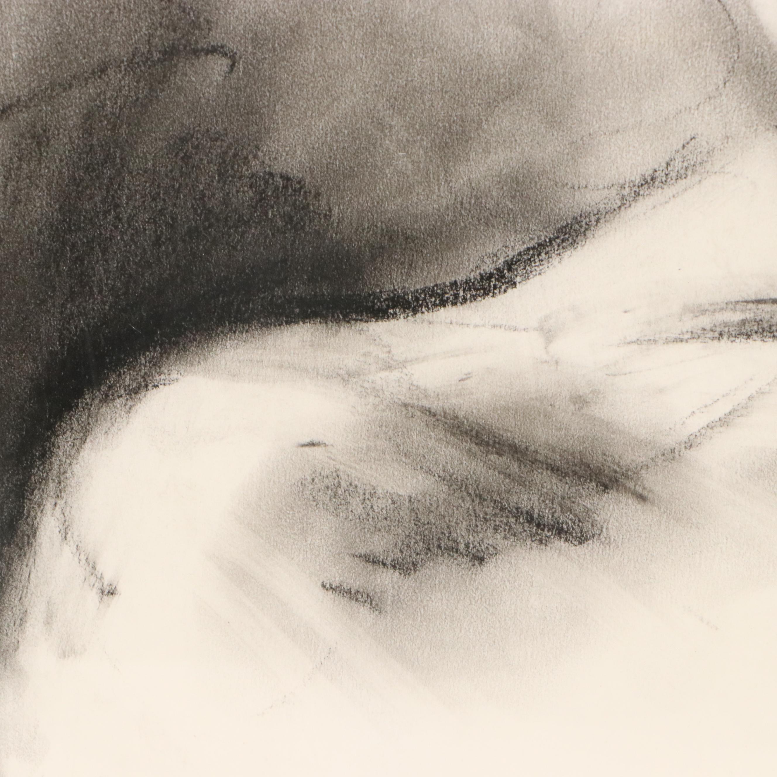 Joanne Honschopp Female Portrait Drawing, 21st Century