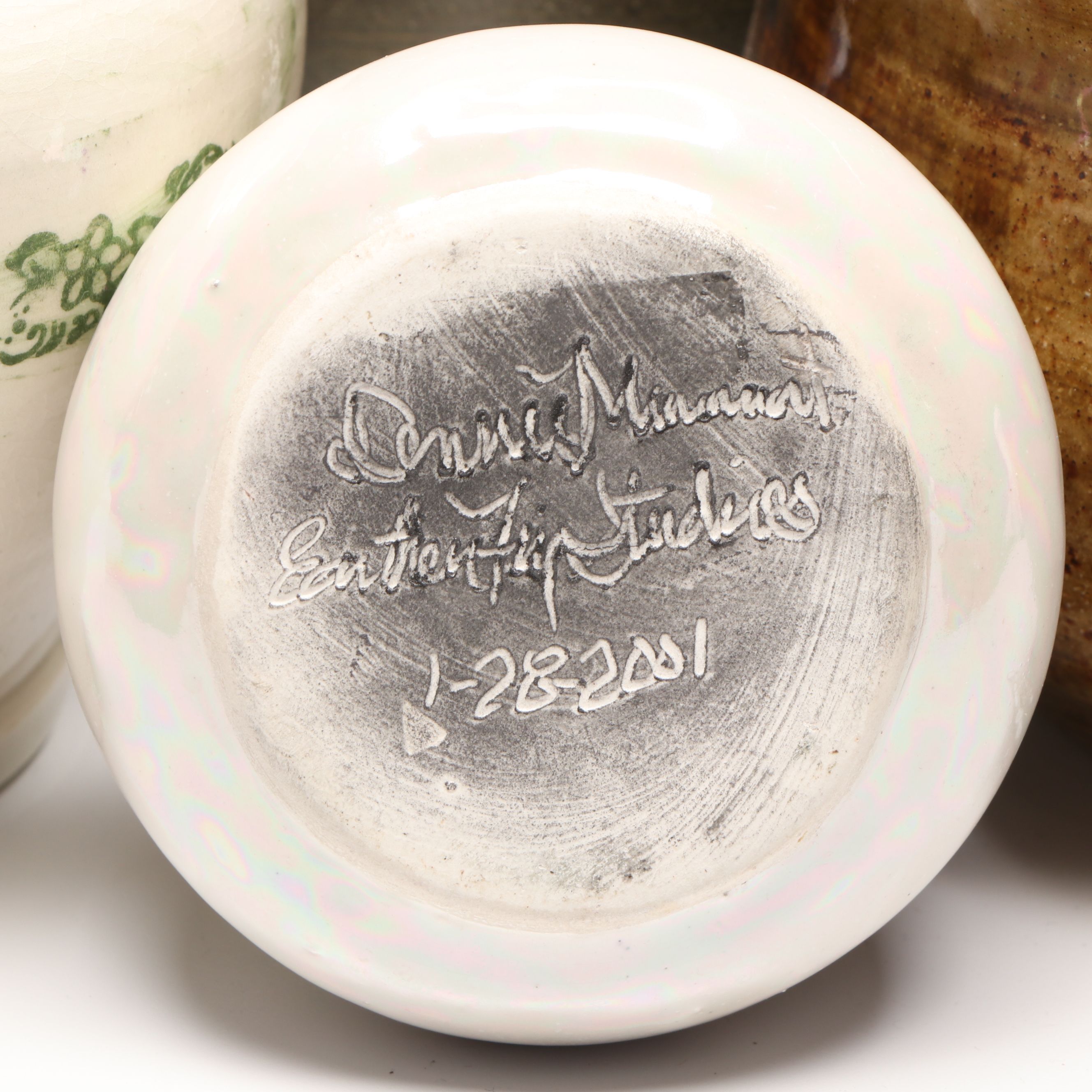 Lutz Art Pottery Stoneware Vases and Planters