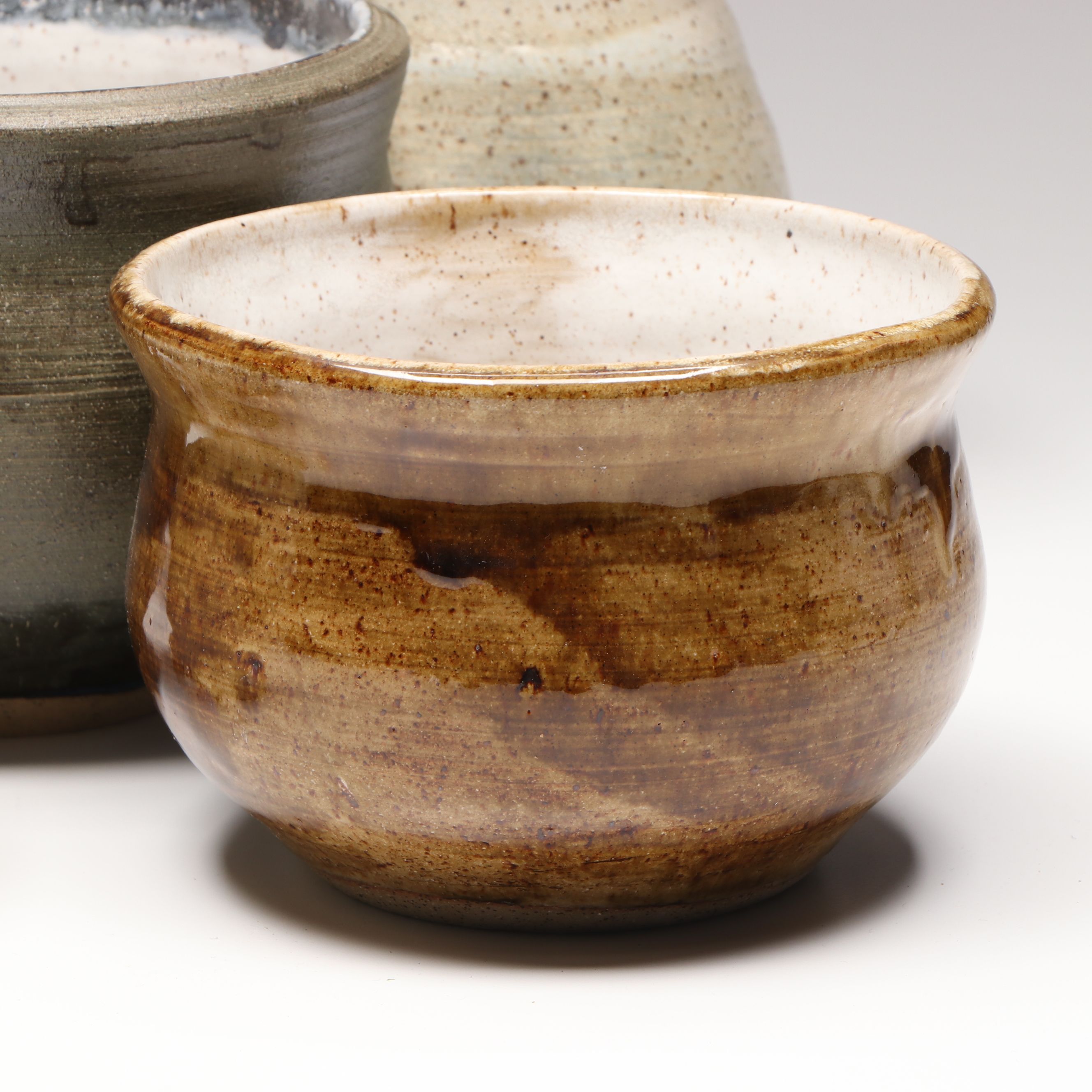 Lutz Art Pottery Stoneware Vases and Planters