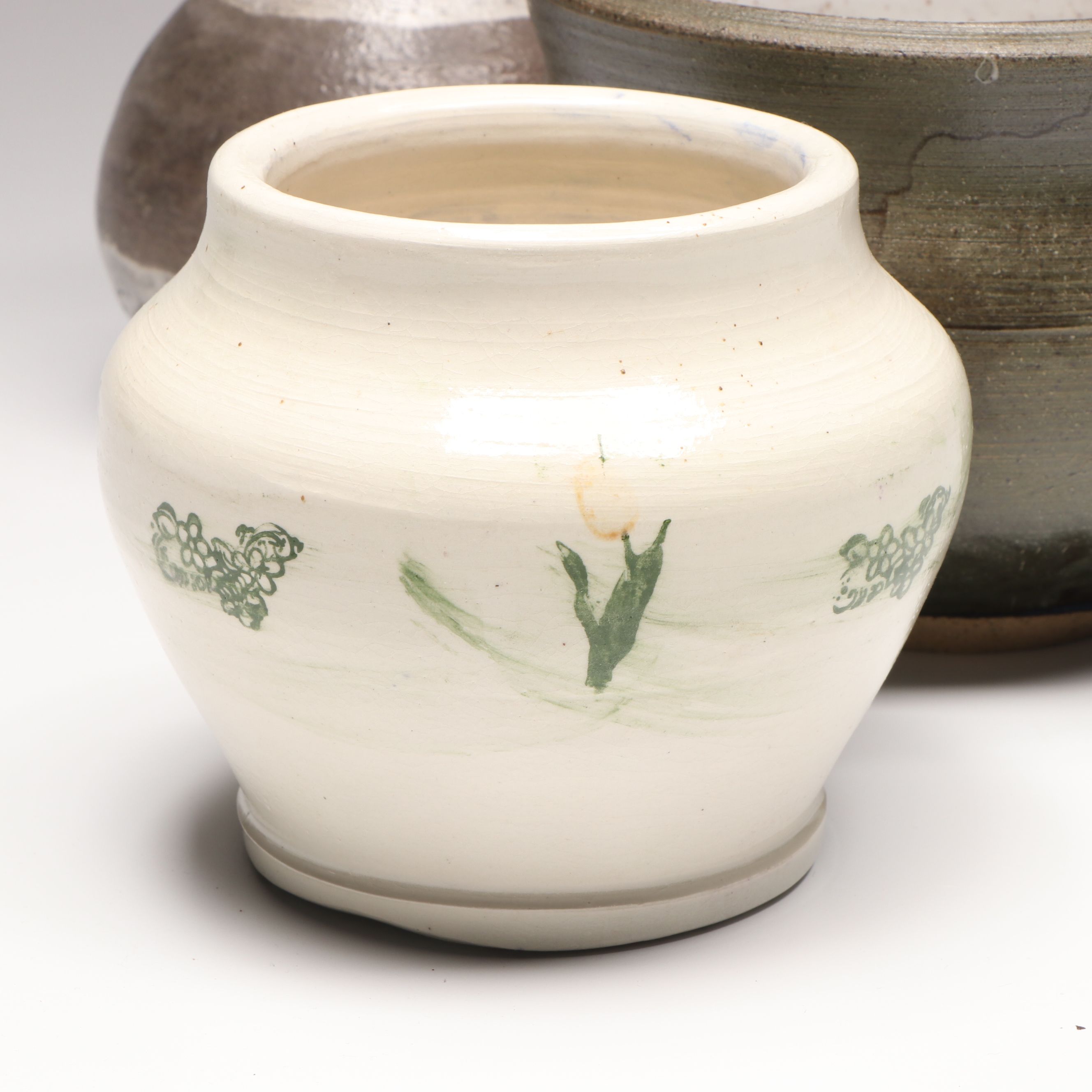 Lutz Art Pottery Stoneware Vases and Planters