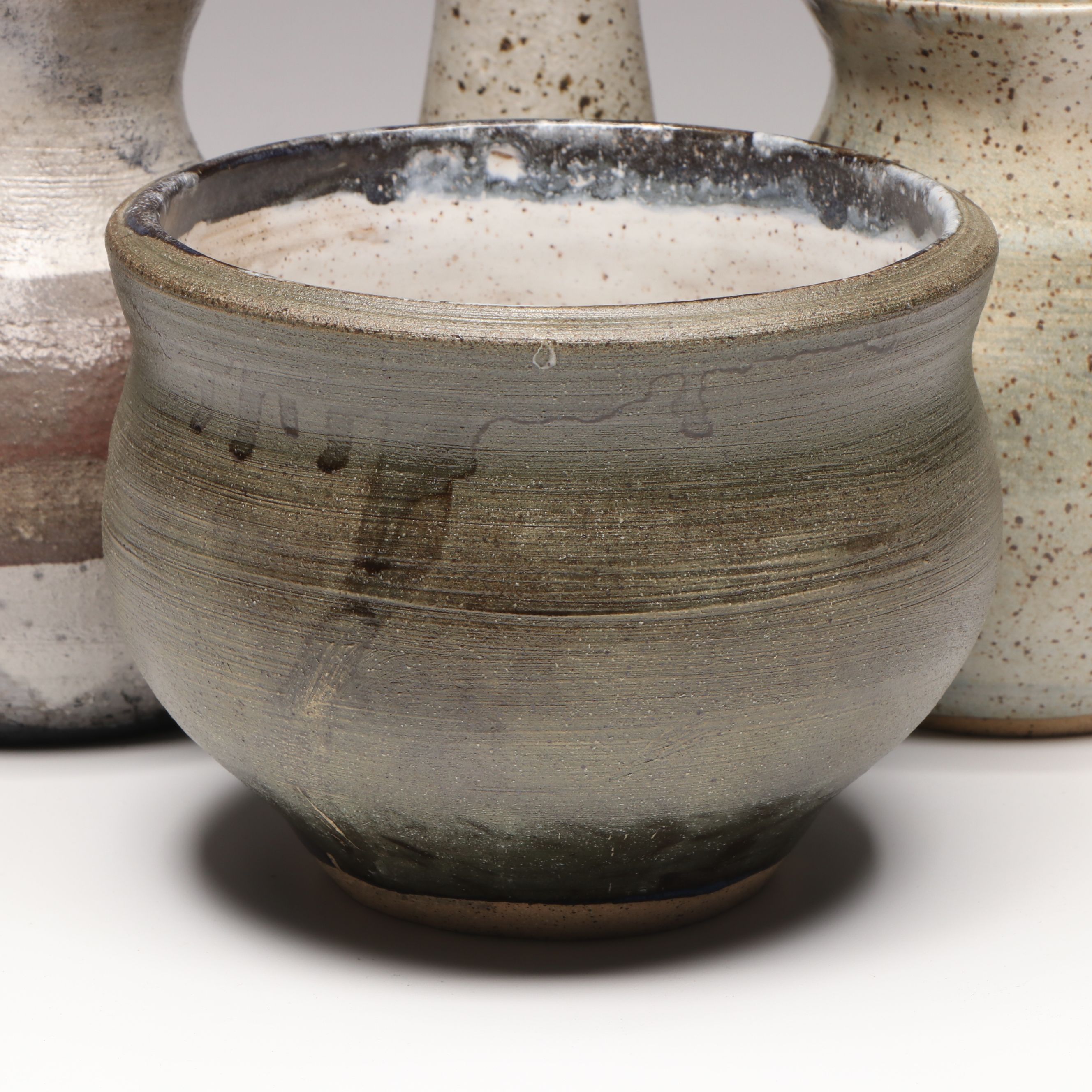 Lutz Art Pottery Stoneware Vases and Planters