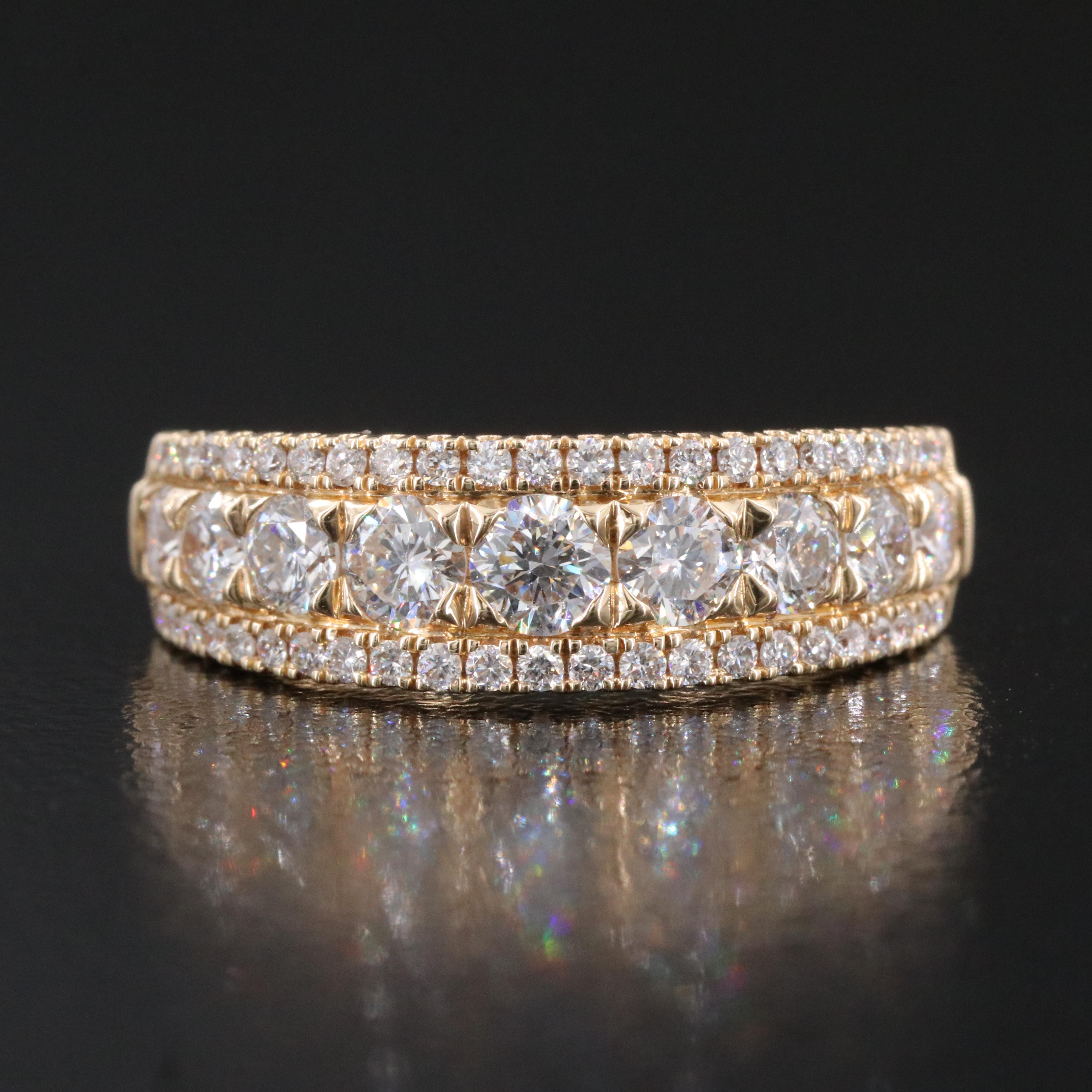 14K 1.25 CTW Lab Grown Diamond Ring