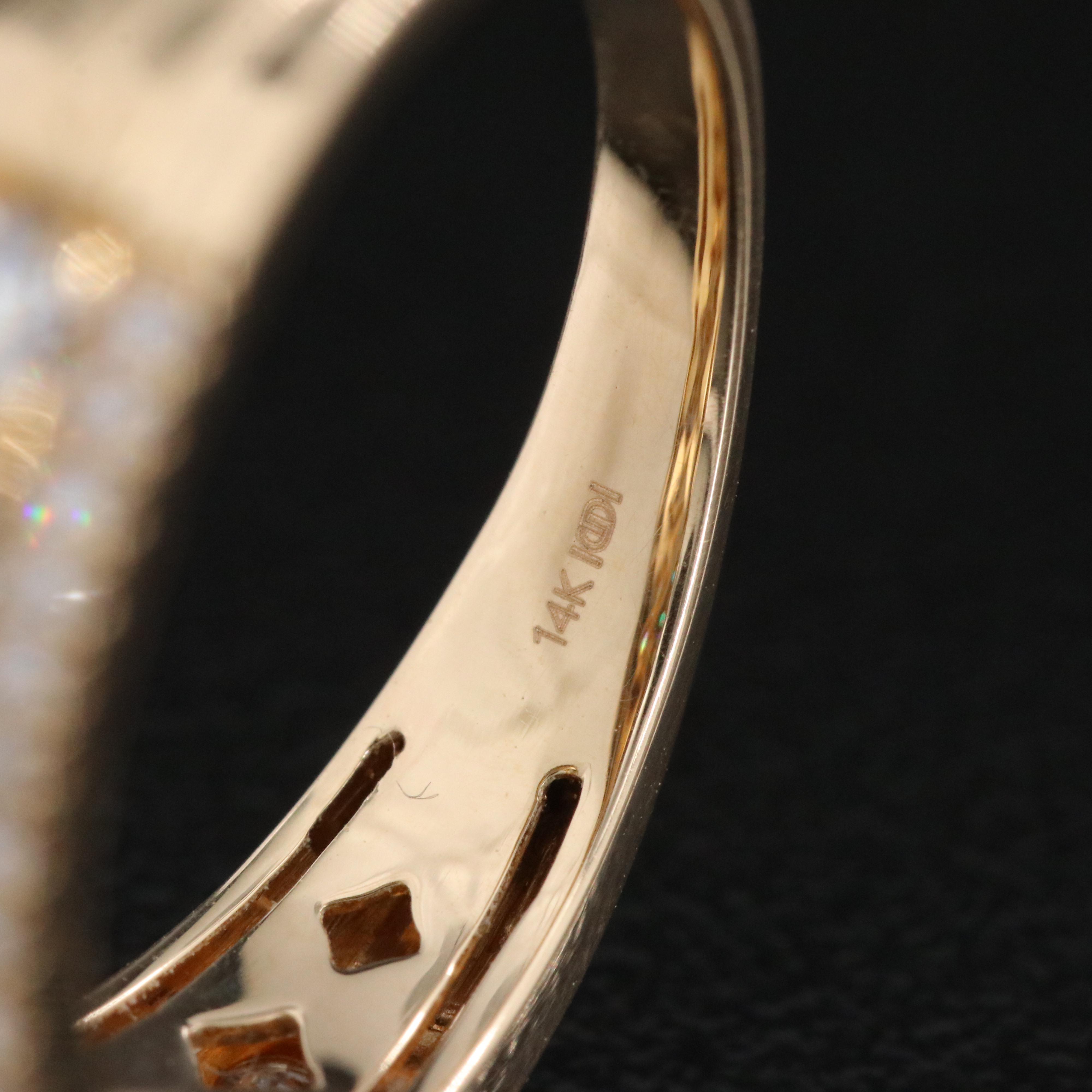 14K 1.25 CTW Lab Grown Diamond Ring