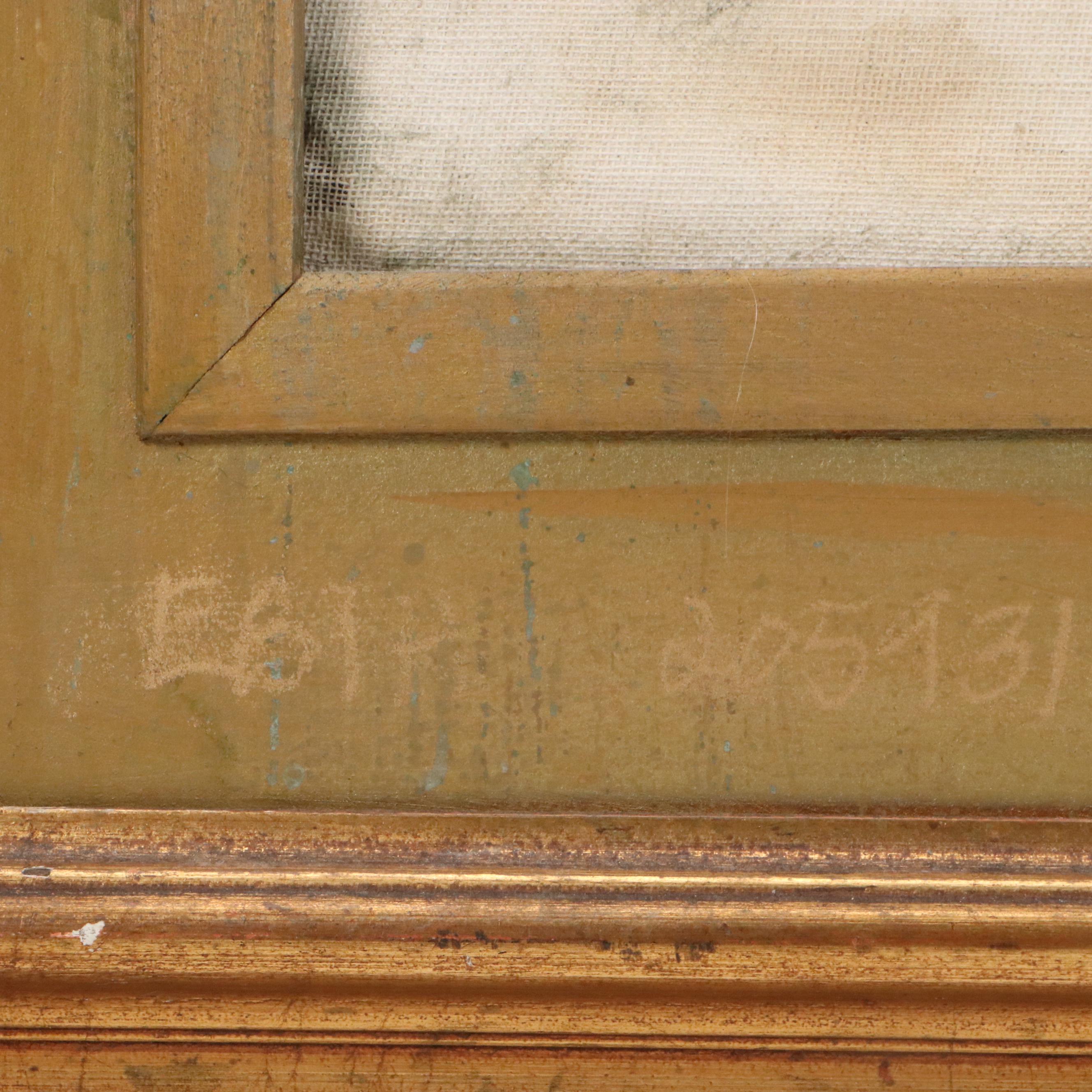 Xu Kuang Oil Painting Portrait of Young Girl, 1998