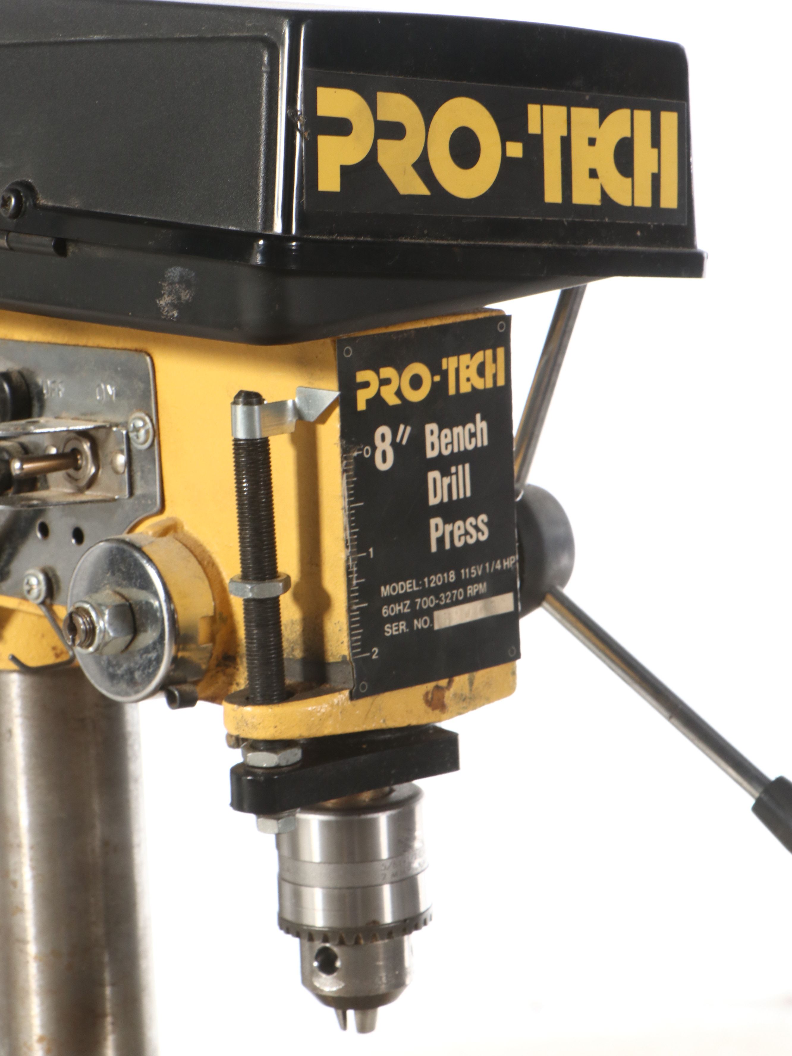 Pro-Tech 8" Bench Drill Press