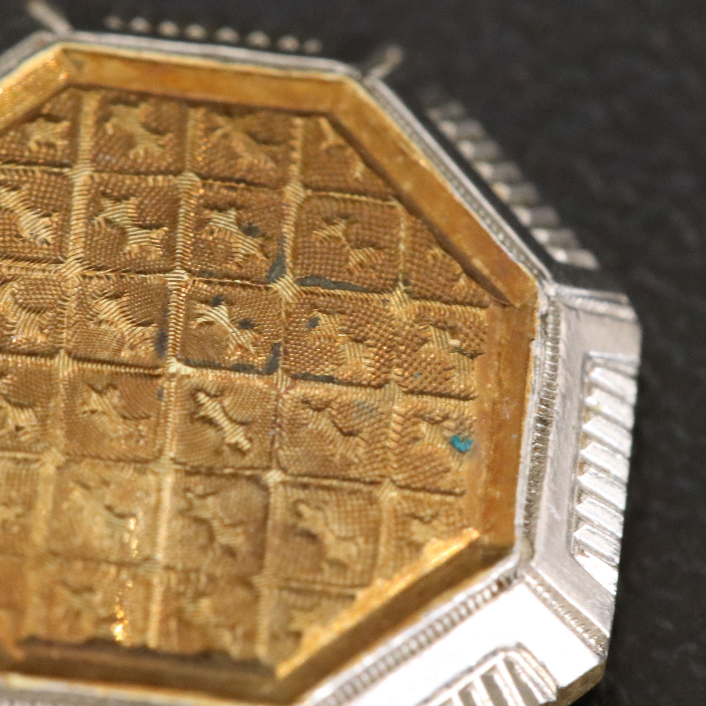 Vintage 14K Octagonal Cufflinks