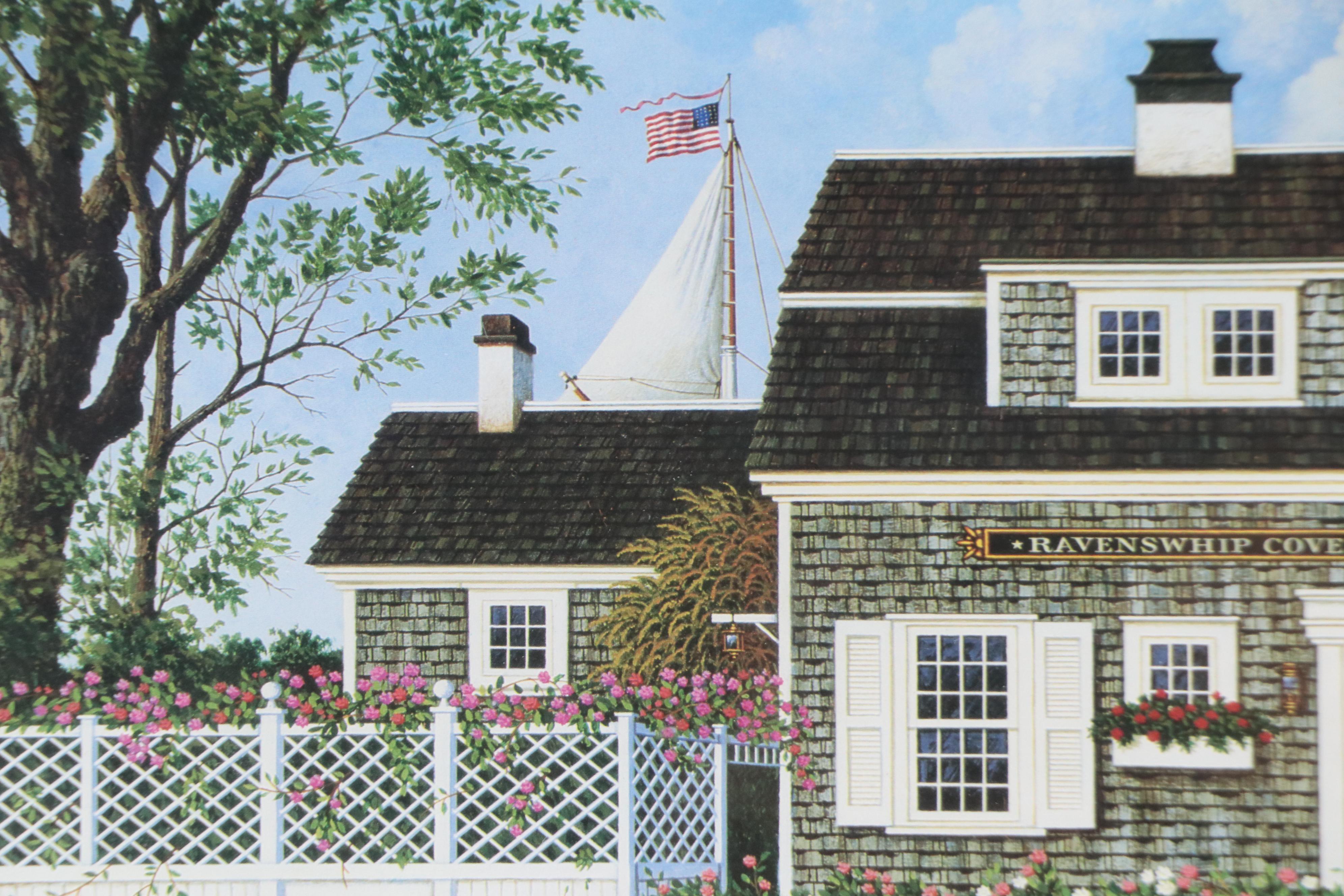 After Charles Wysocki Offset Lithograph "In Spring, Old Man's Fancy"