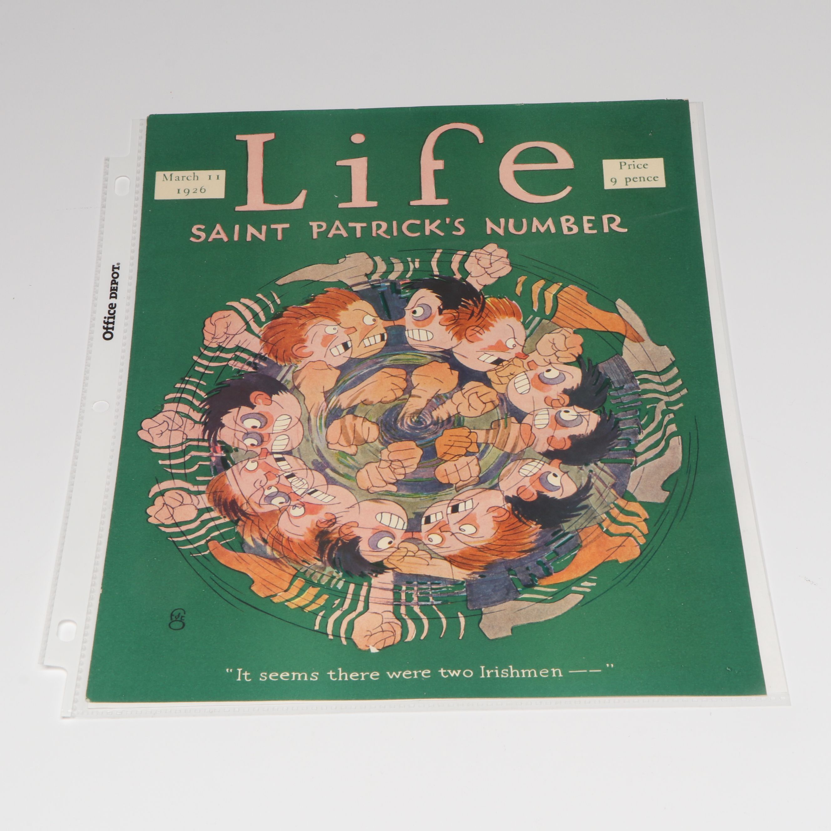 "King of the Air" Sheet Music by Julius Johnson with Other Antique Ephemera