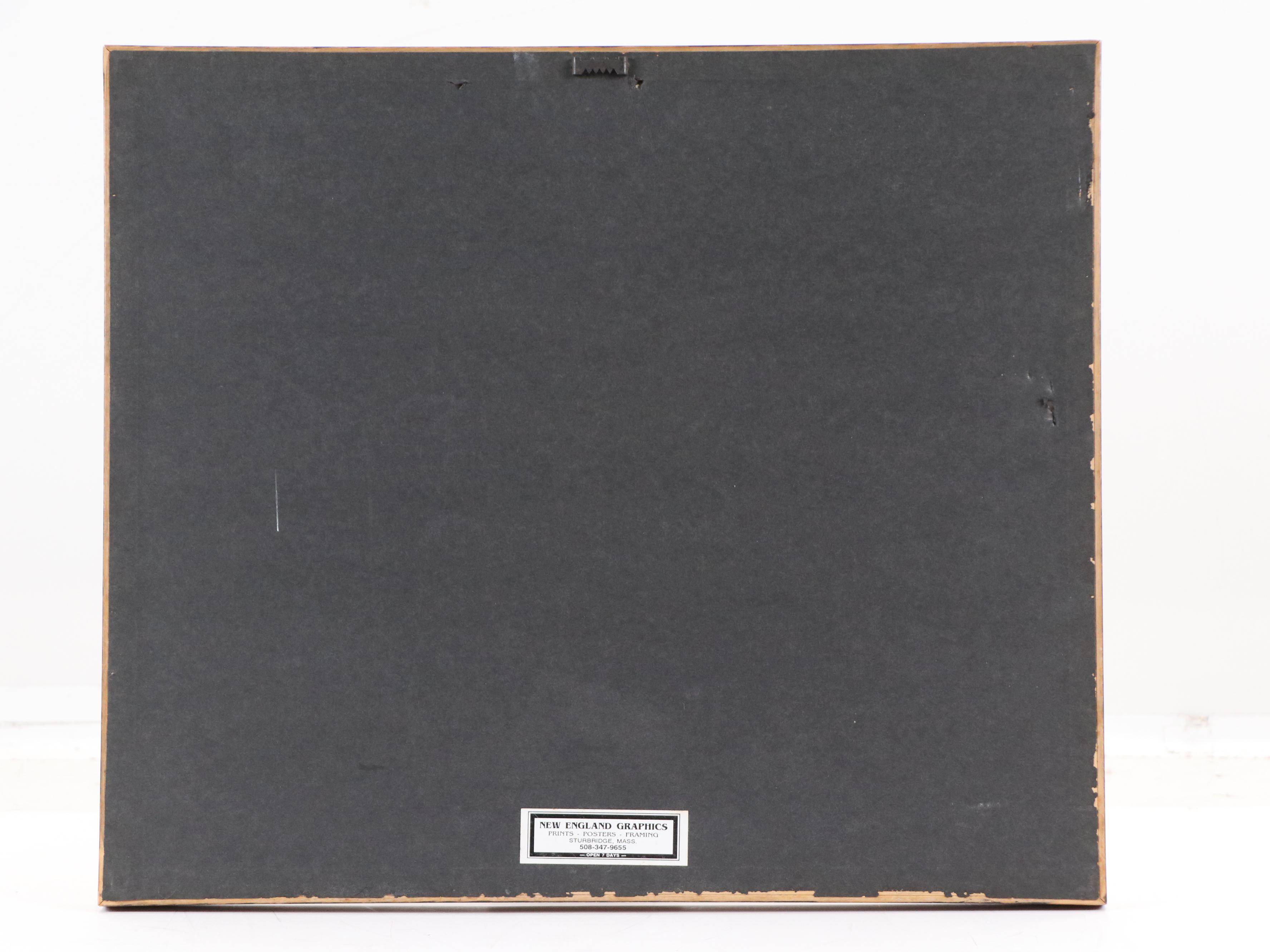 After Charles Wysocki Offset Lithograph "In Spring, Old Man's Fancy"