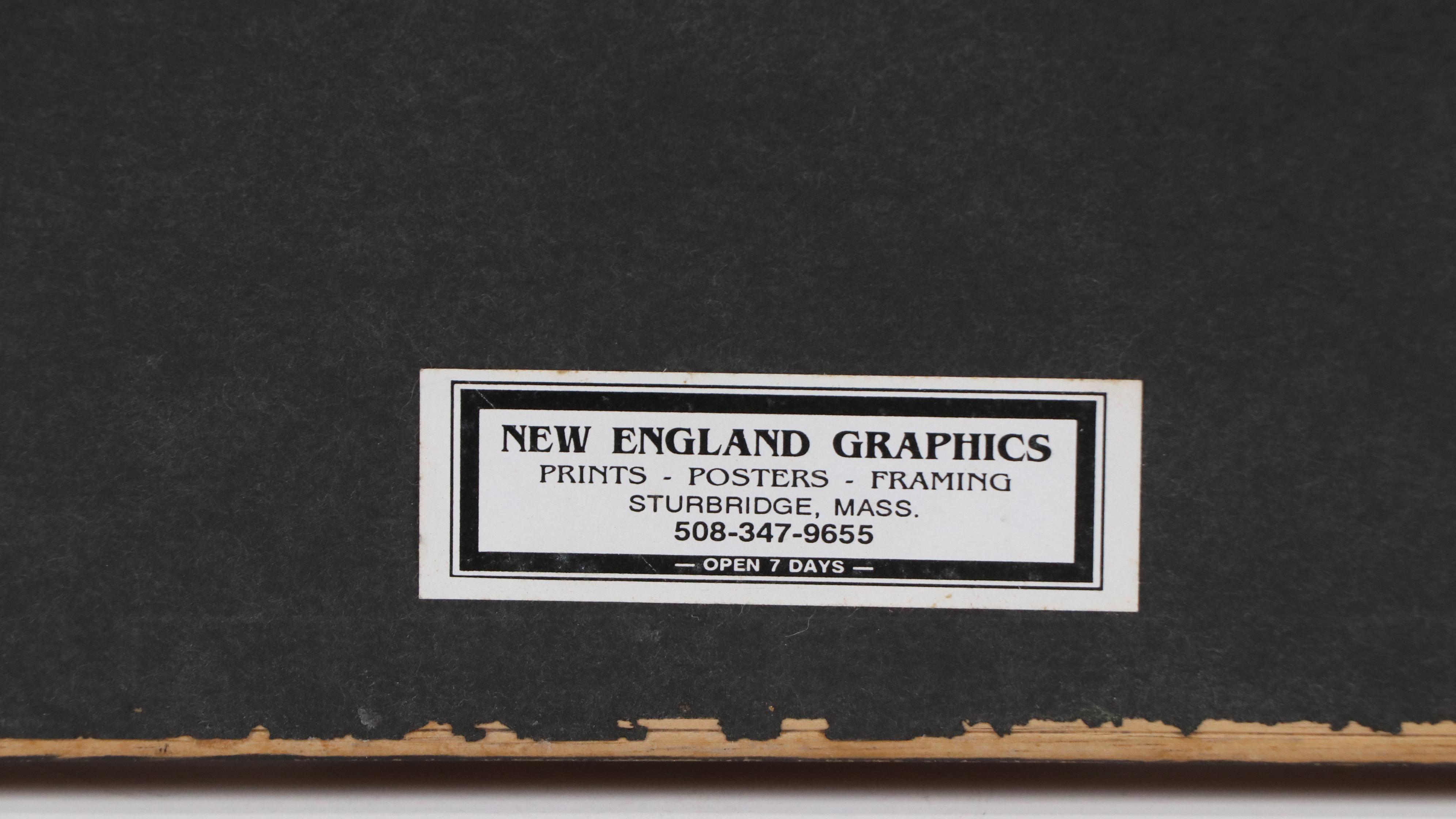 After Charles Wysocki Offset Lithograph "In Spring, Old Man's Fancy"