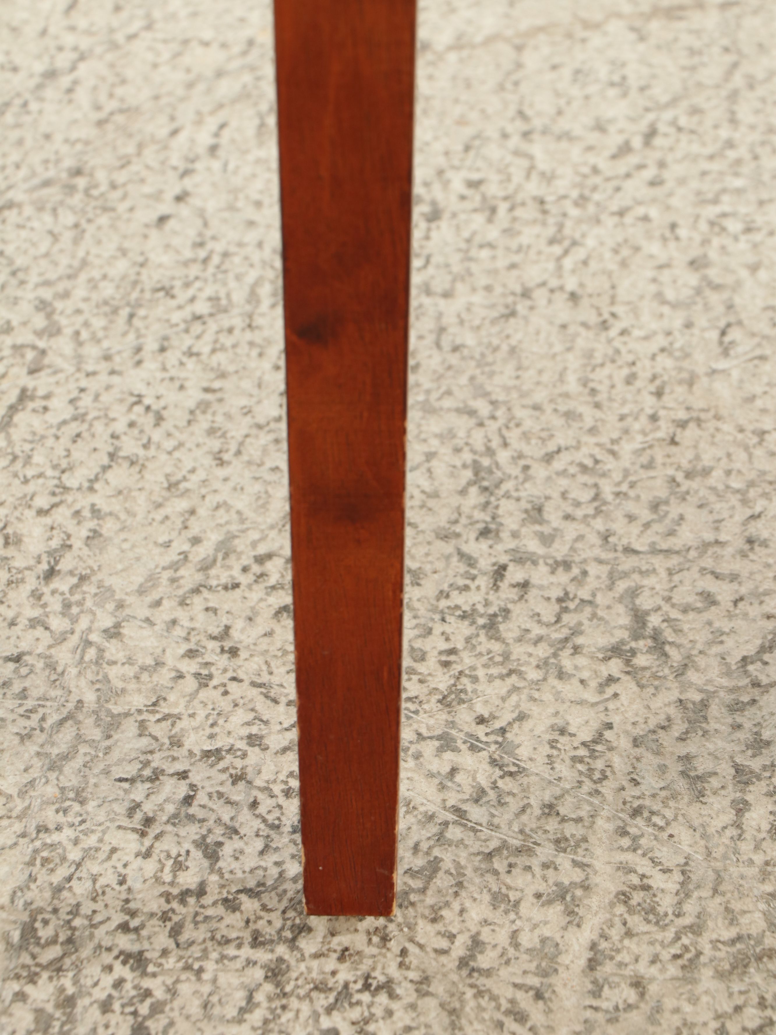 The Bombay Co. Mahogany Demilune Hall Table