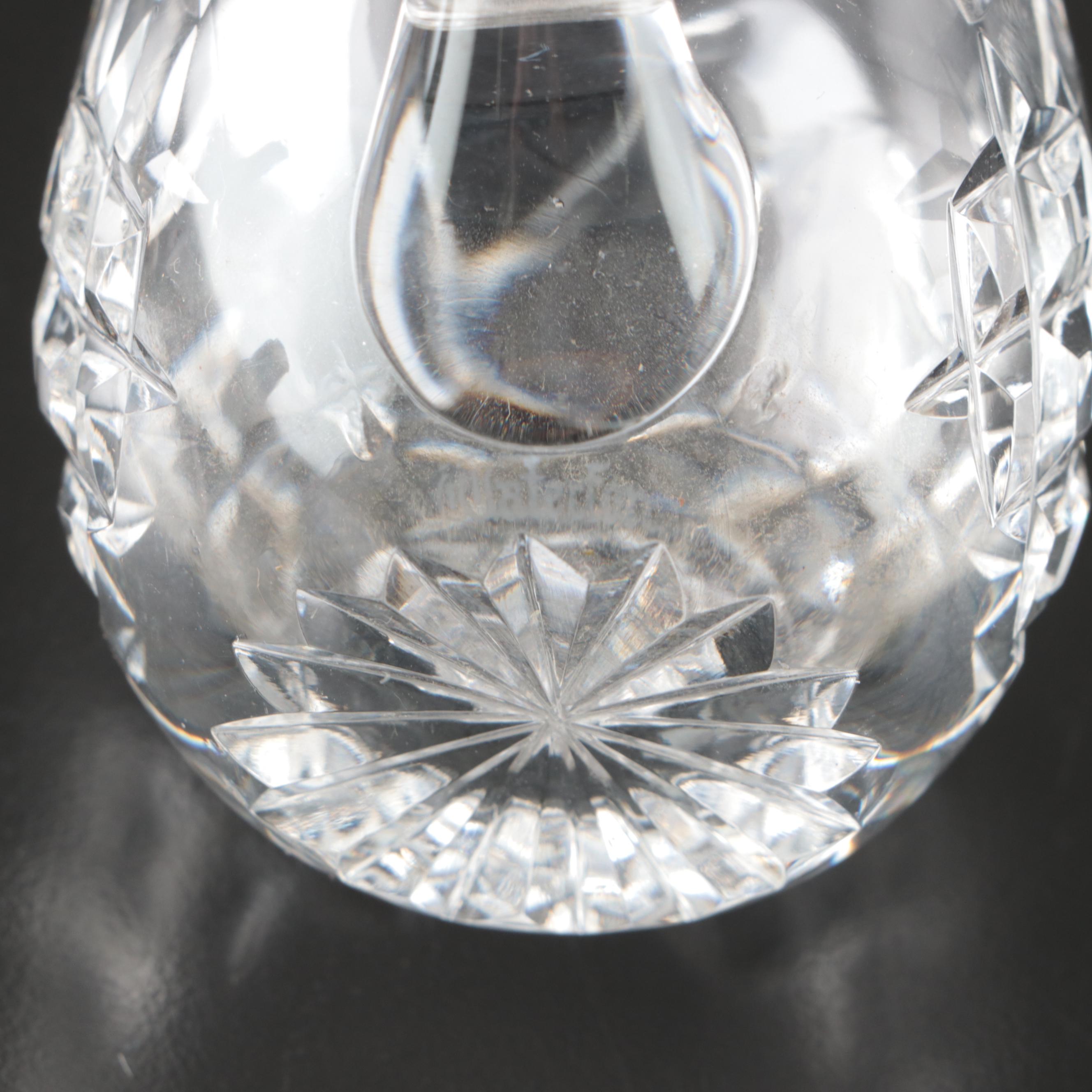 Steuben Crystal Fluted Champagne and Wine Glasses, 1930s