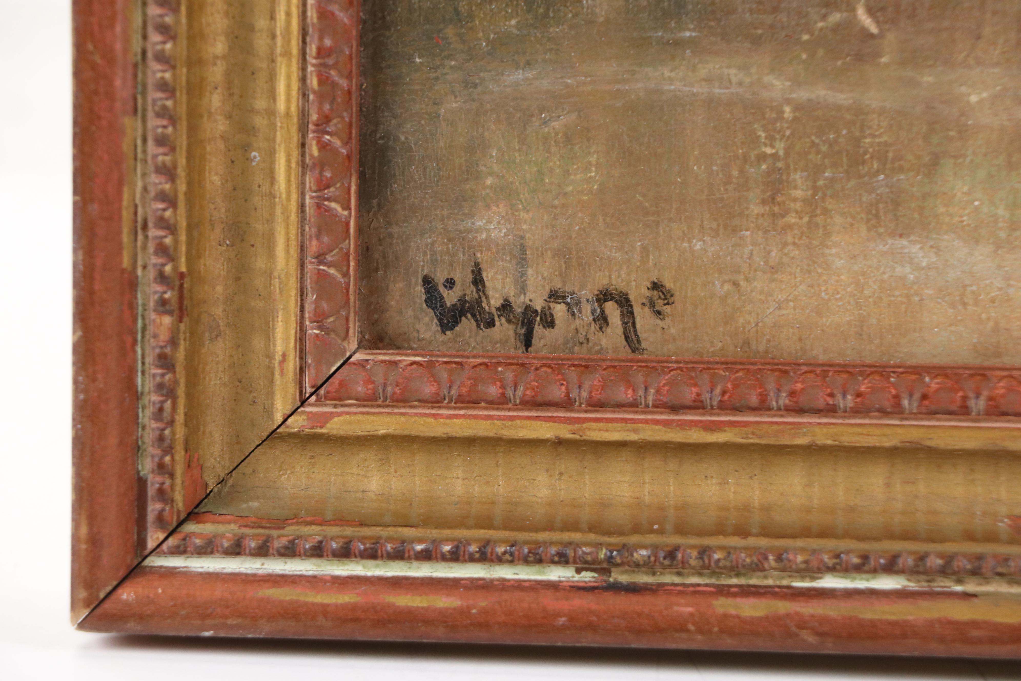 James Wynne Landscape Oil Painting "Mountains and Dogwood..."