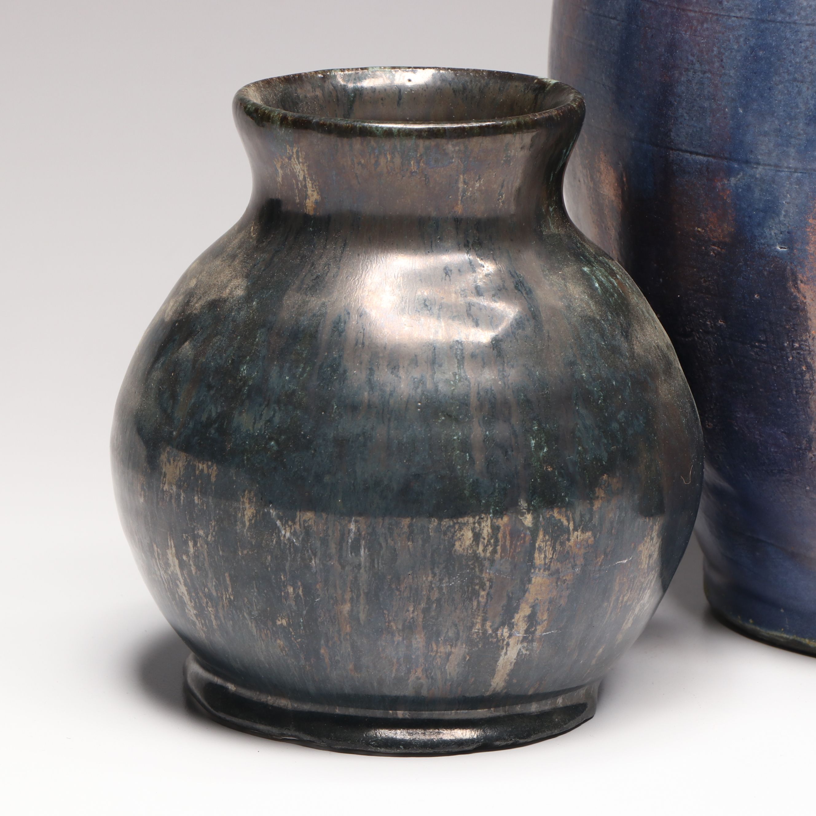 William Lutz Art Pottery Ceramic Vases
