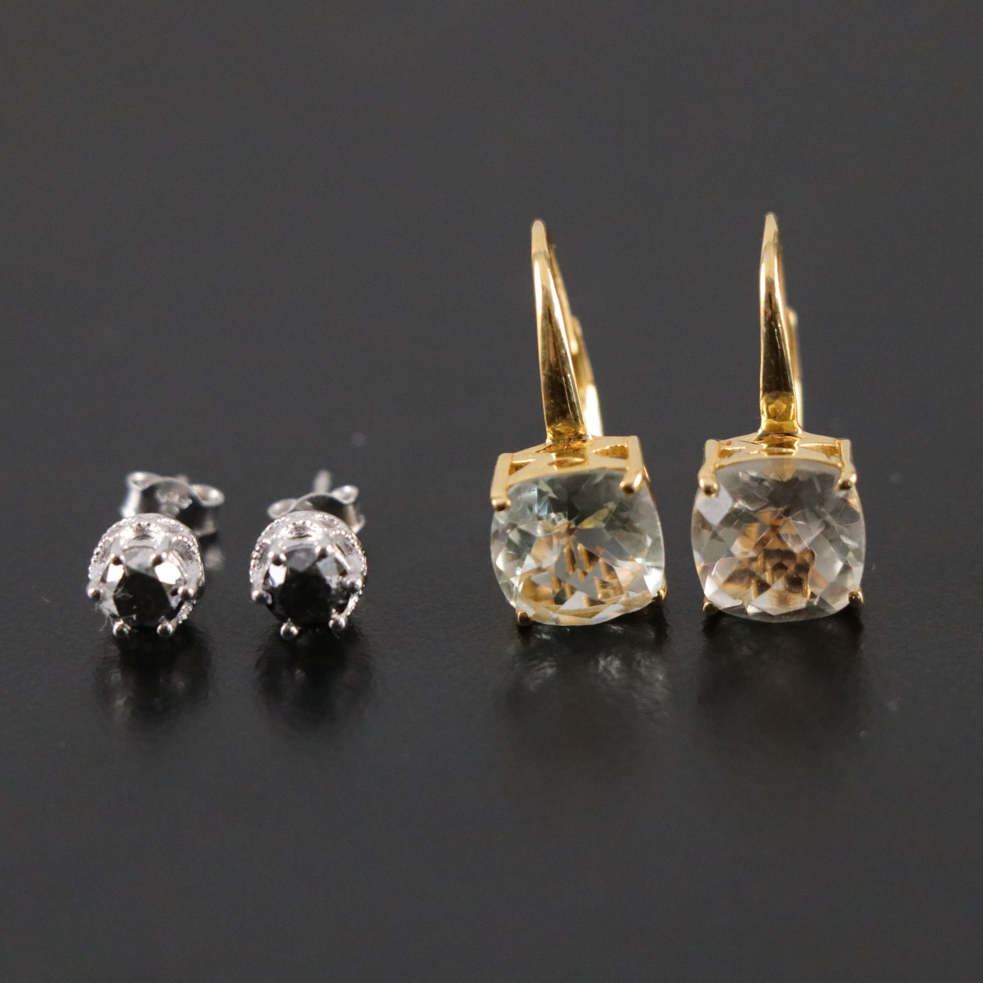 14 Assorted Sterling Silver Rings, Necklaces and Earrings