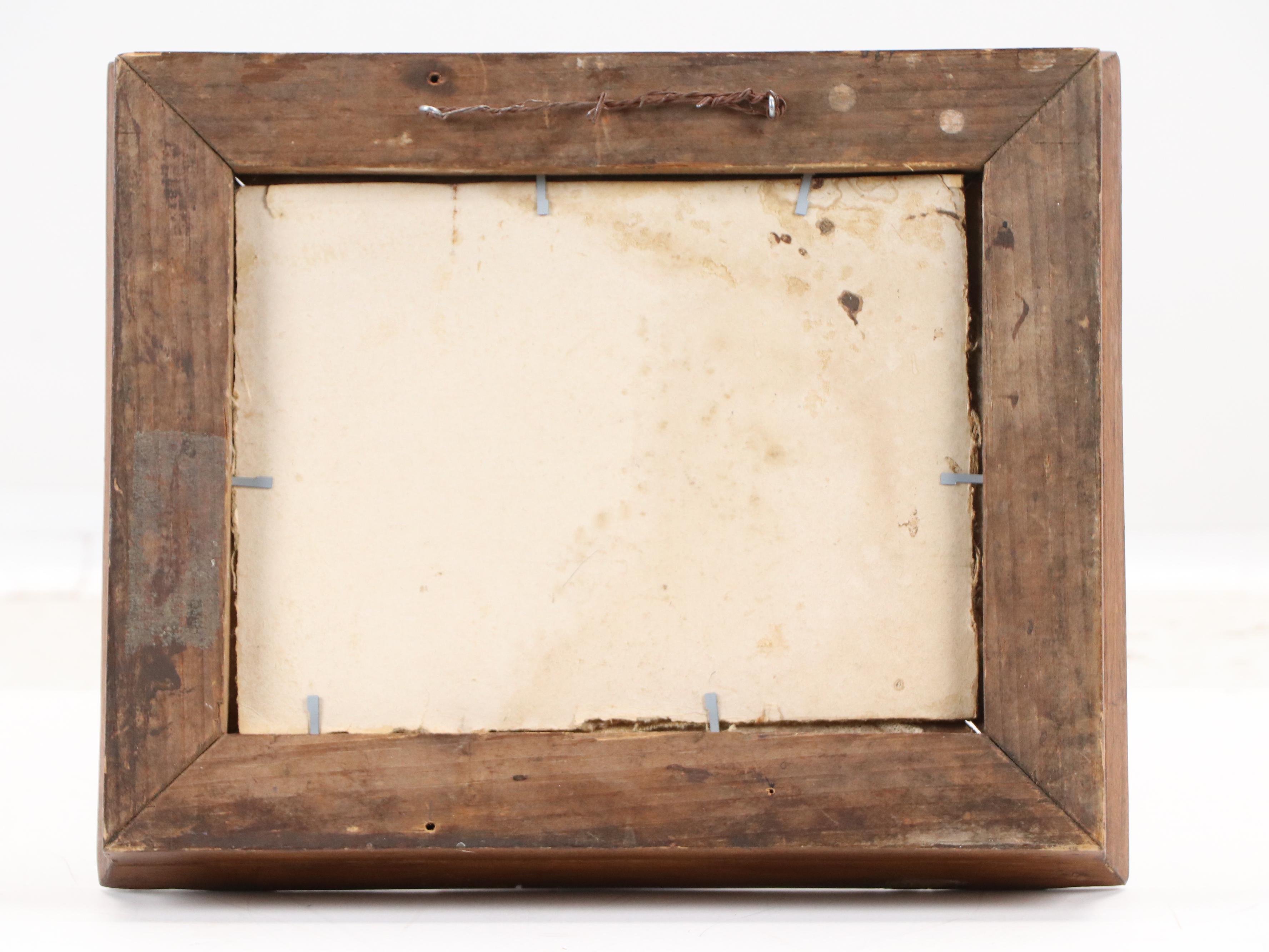 Self-Taught Artist Oil Painting of Clipper Ship, Late 19th or Early 20th Century