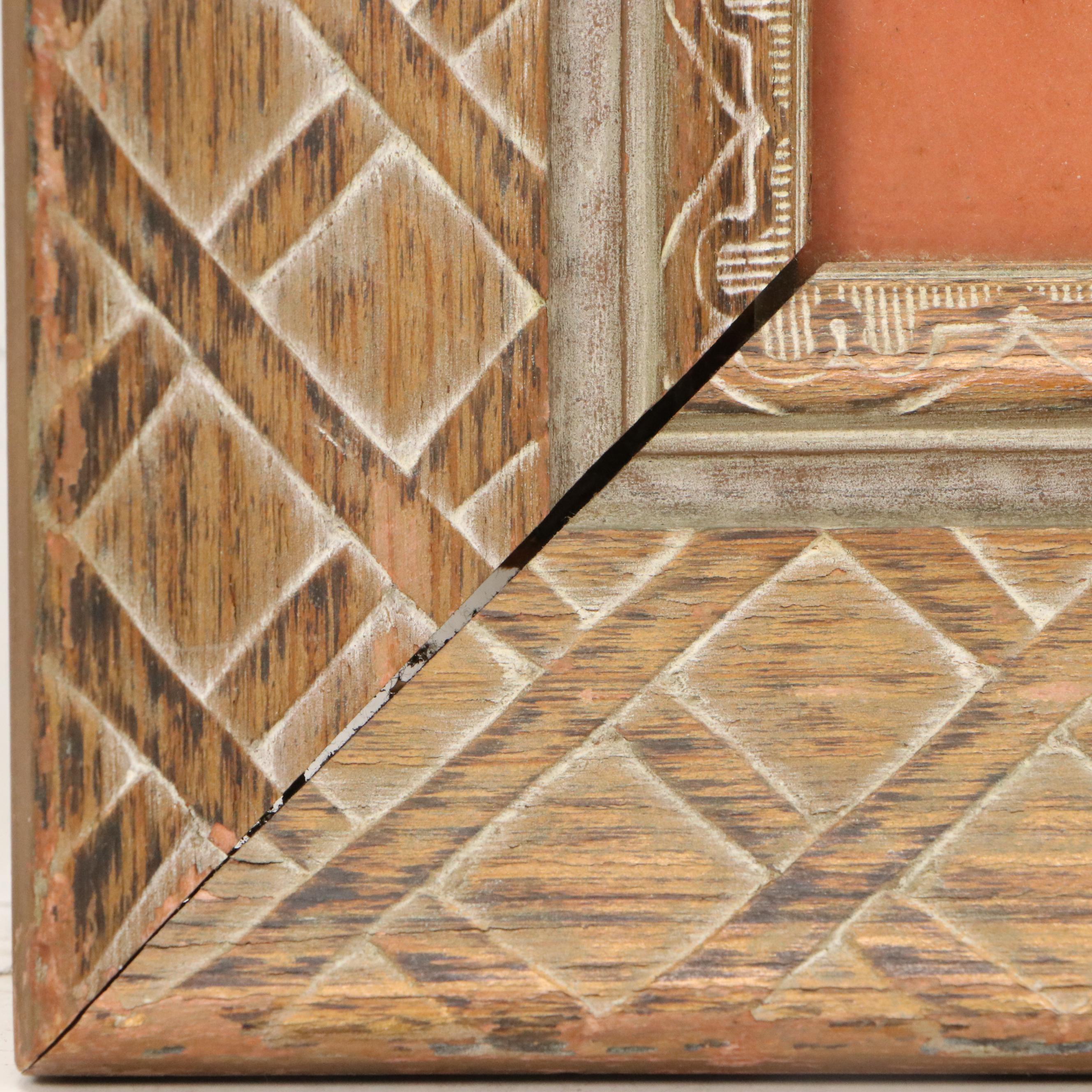 Elmer Cecil Stoner Watercolor Painting of House Below Hill, Early 20th Century