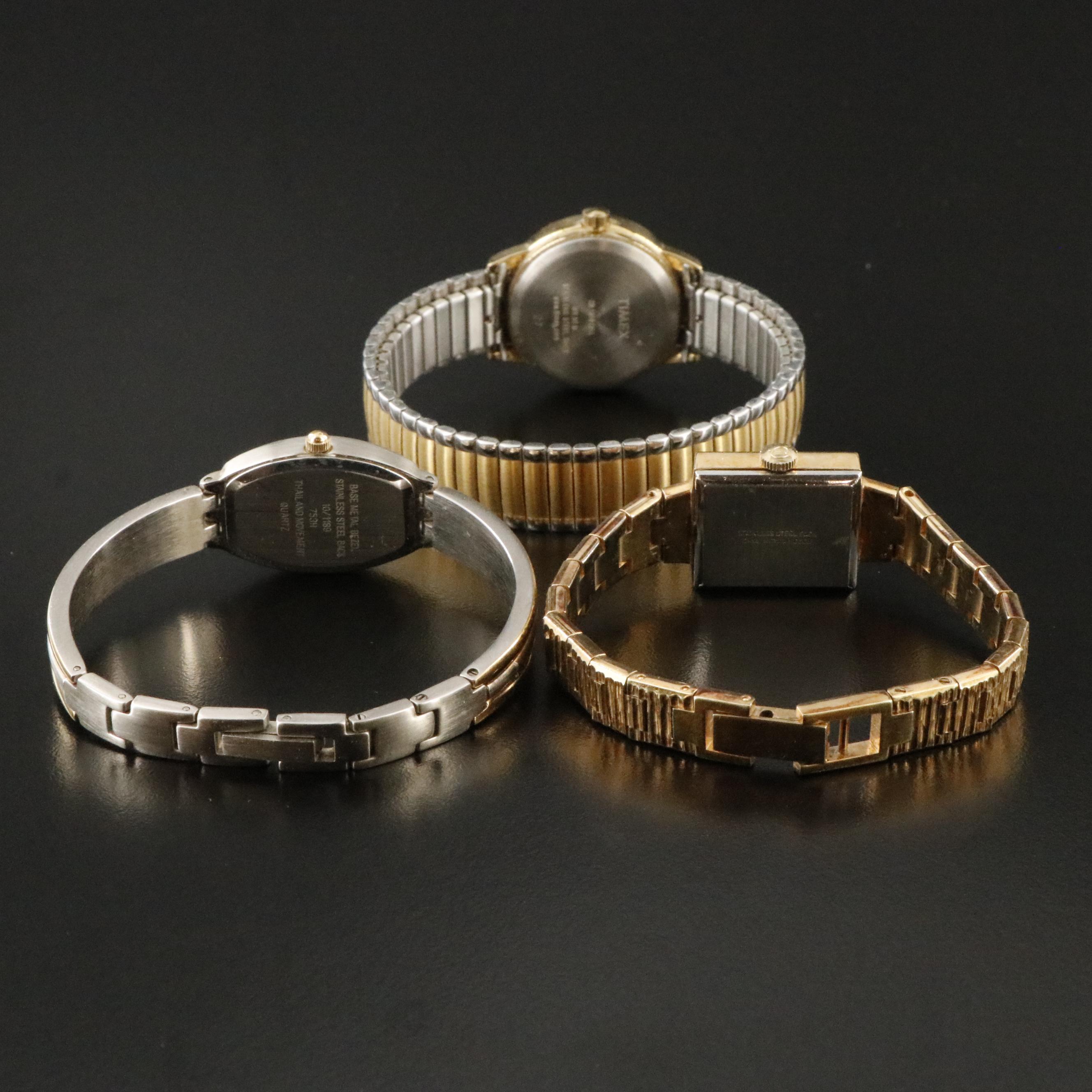 Collection of Quartz and Stem Wind Watches Featuring Anne Klein II and Elgin