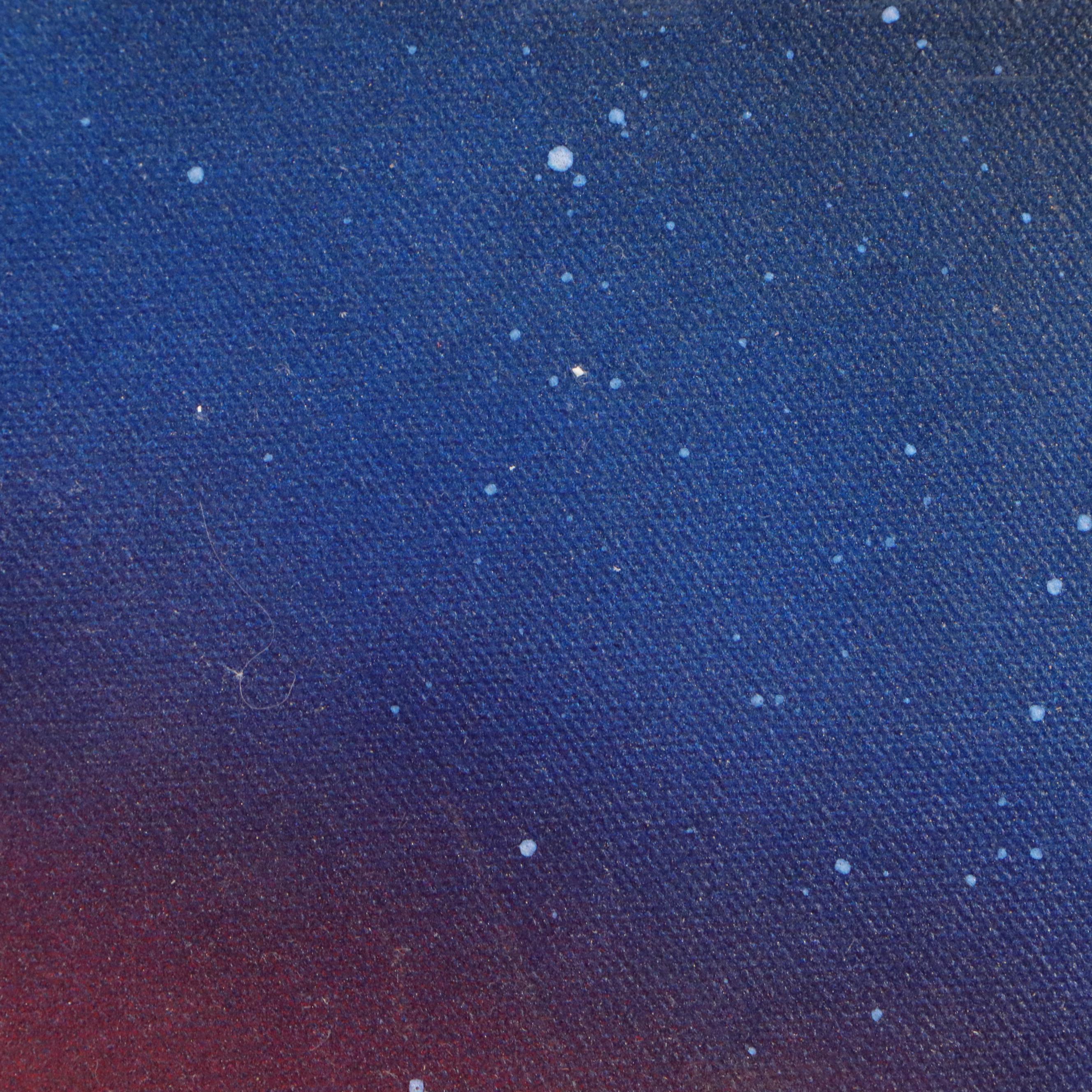 Embellished Giclée of Jazz Art Glamorous Couple with Skyline, Late 20th Century