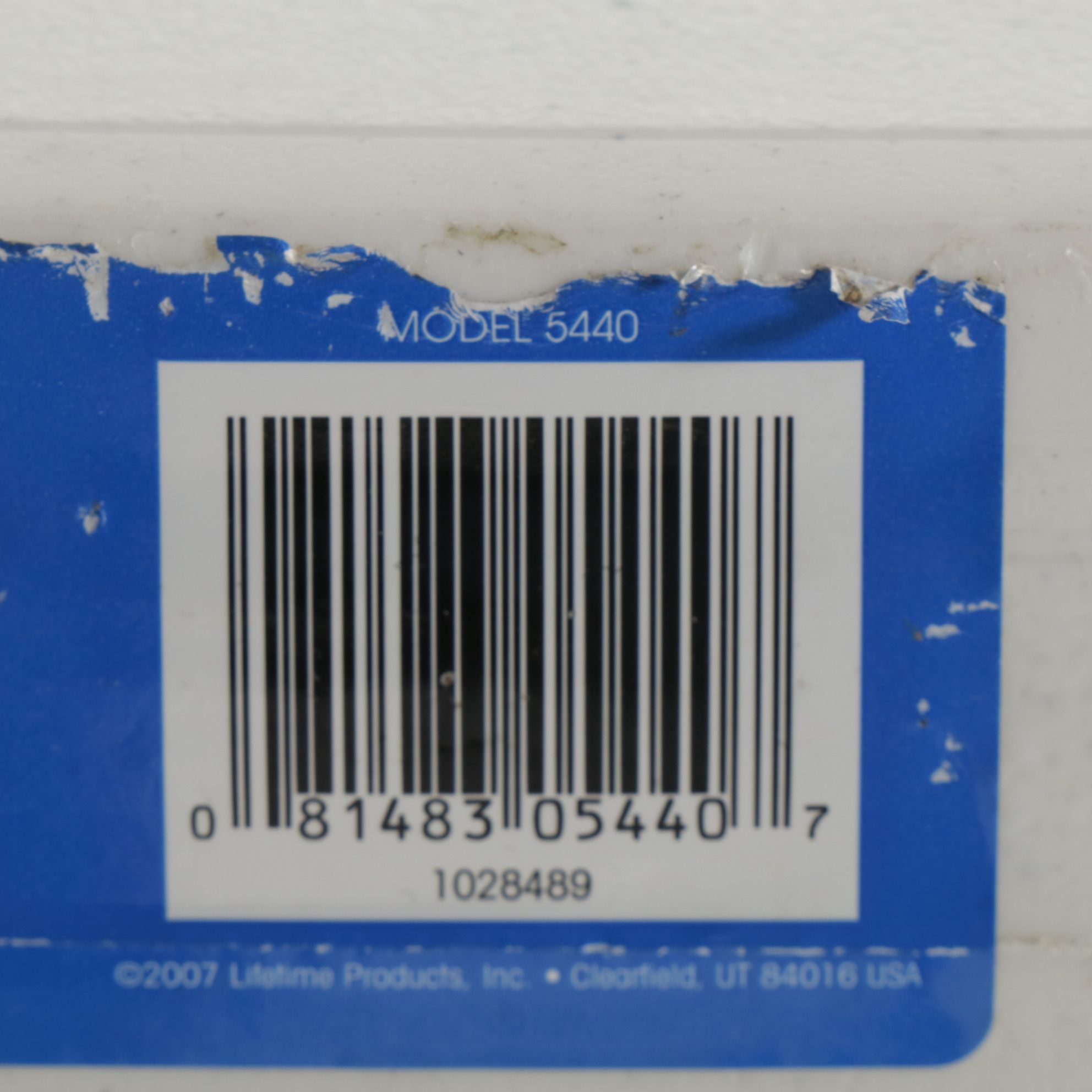 Lifetime 60" Round Plastic Folding Dining Table