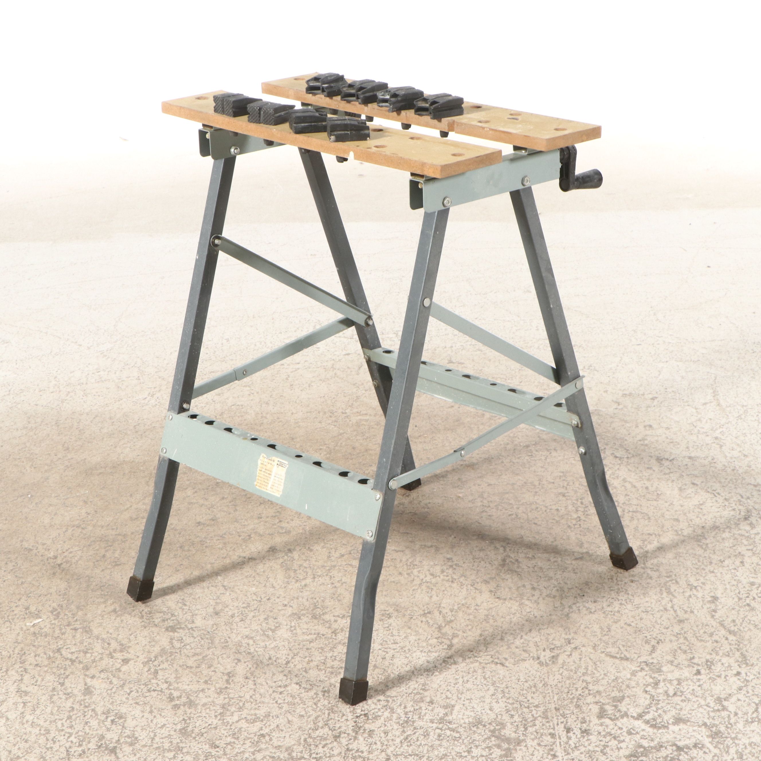 Two Folding Work Benches