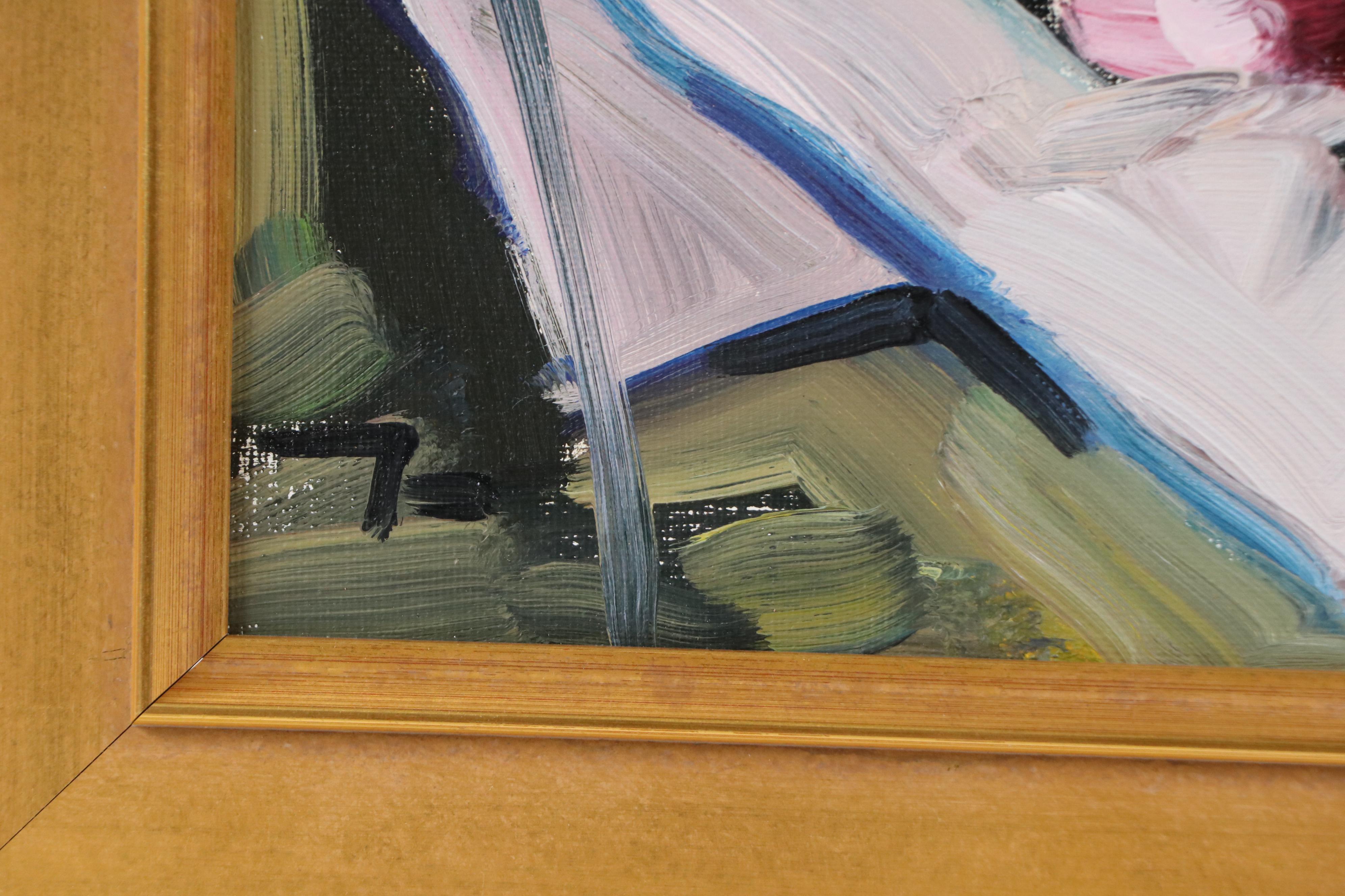 Jose Trujillo Oil Painting "Roses," 2019