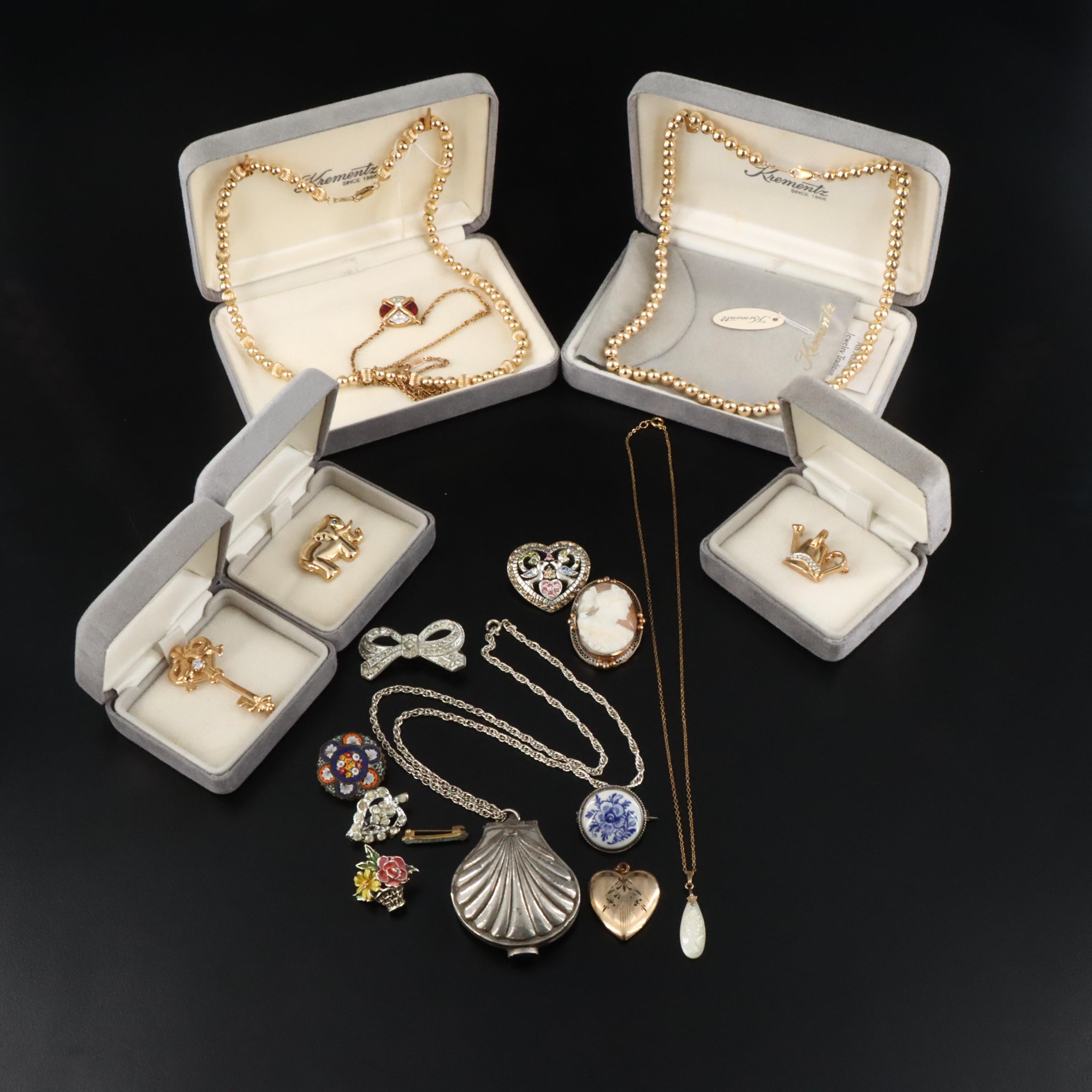 Helena Rubinstein, Krementz and Sterling Featured in Jewelry Collection