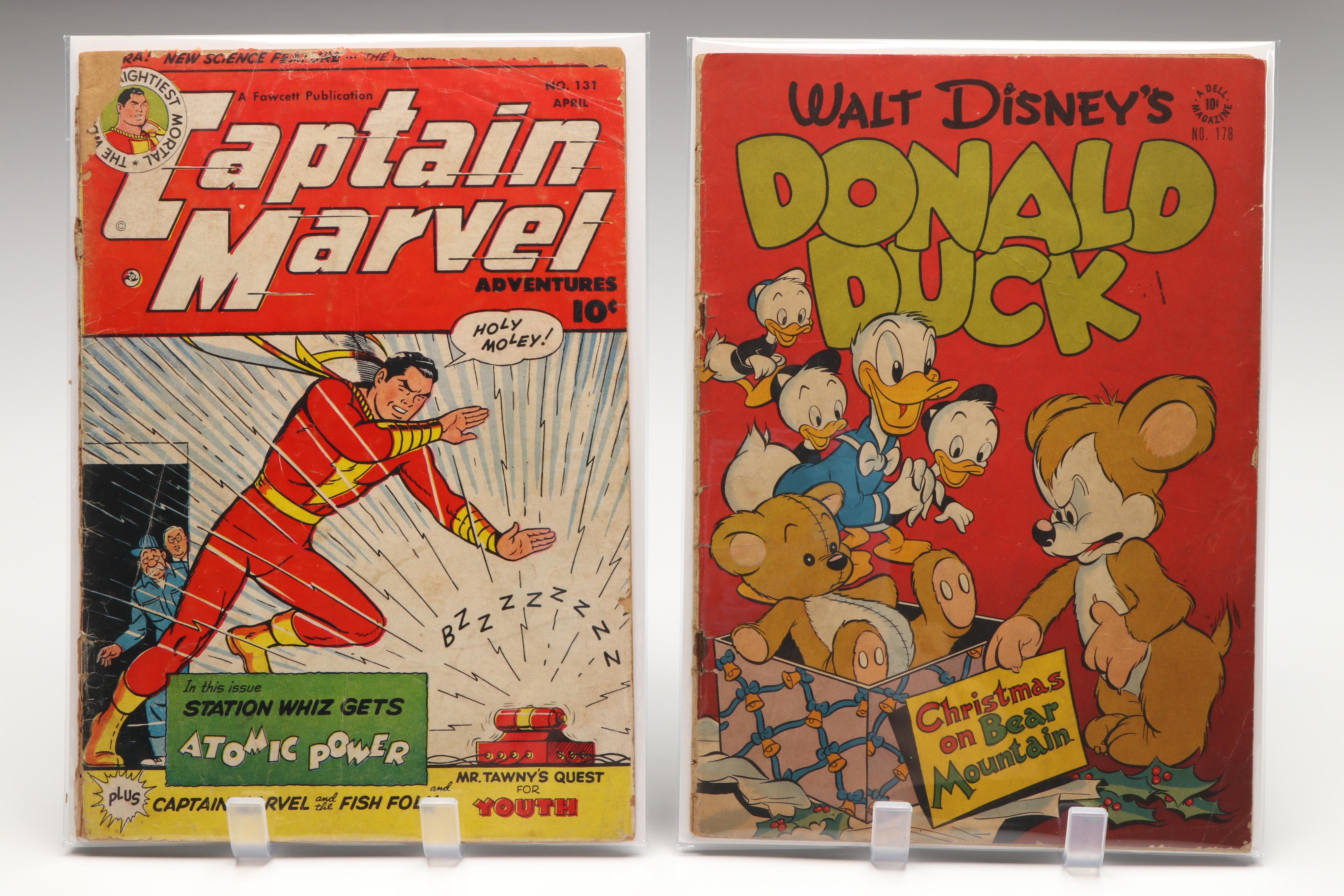 Disney's "Donald Duck: Christmas on Bear Mountain" with Marvel and DC Comics