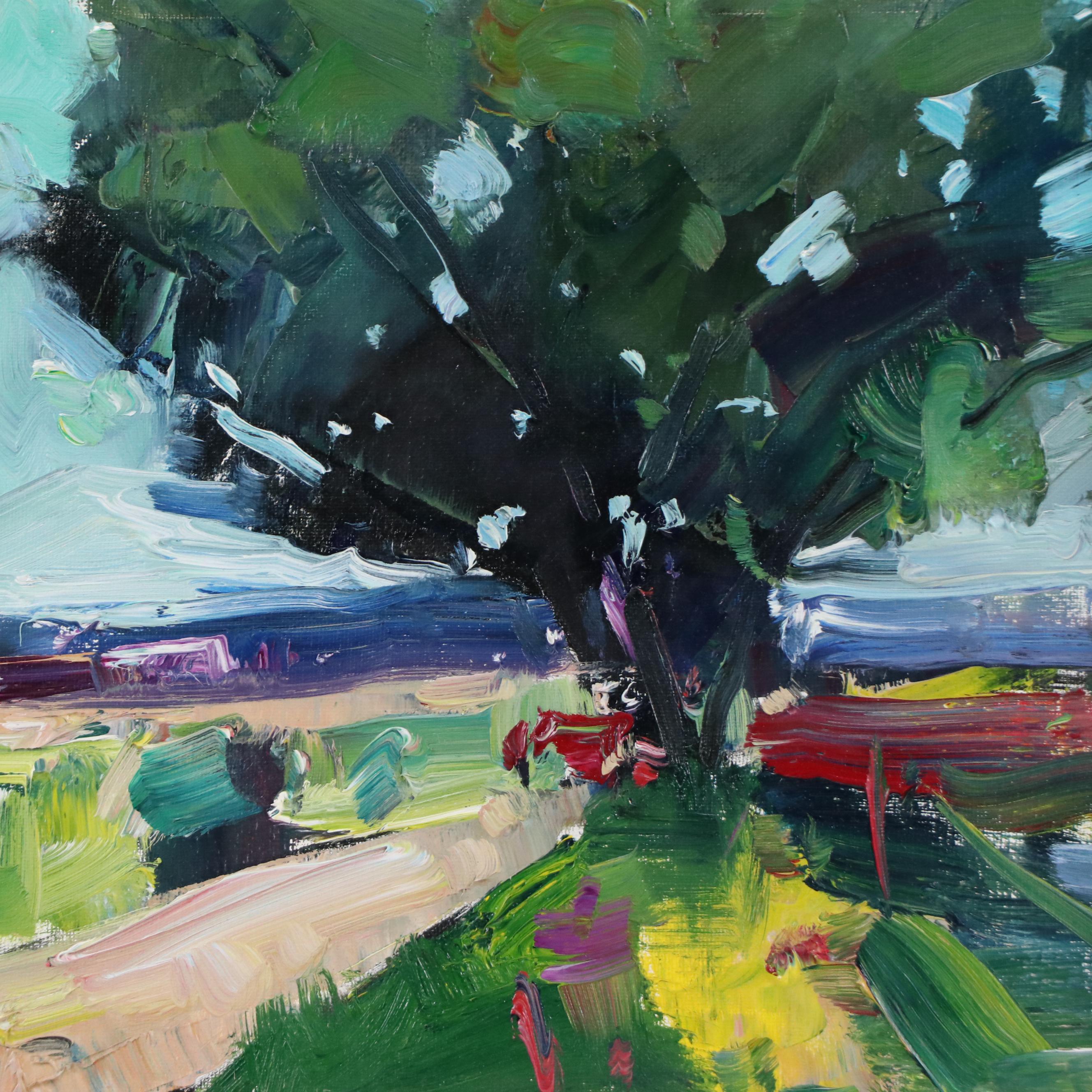 Jose Trujillo Oil Painting "The Tree," 2012