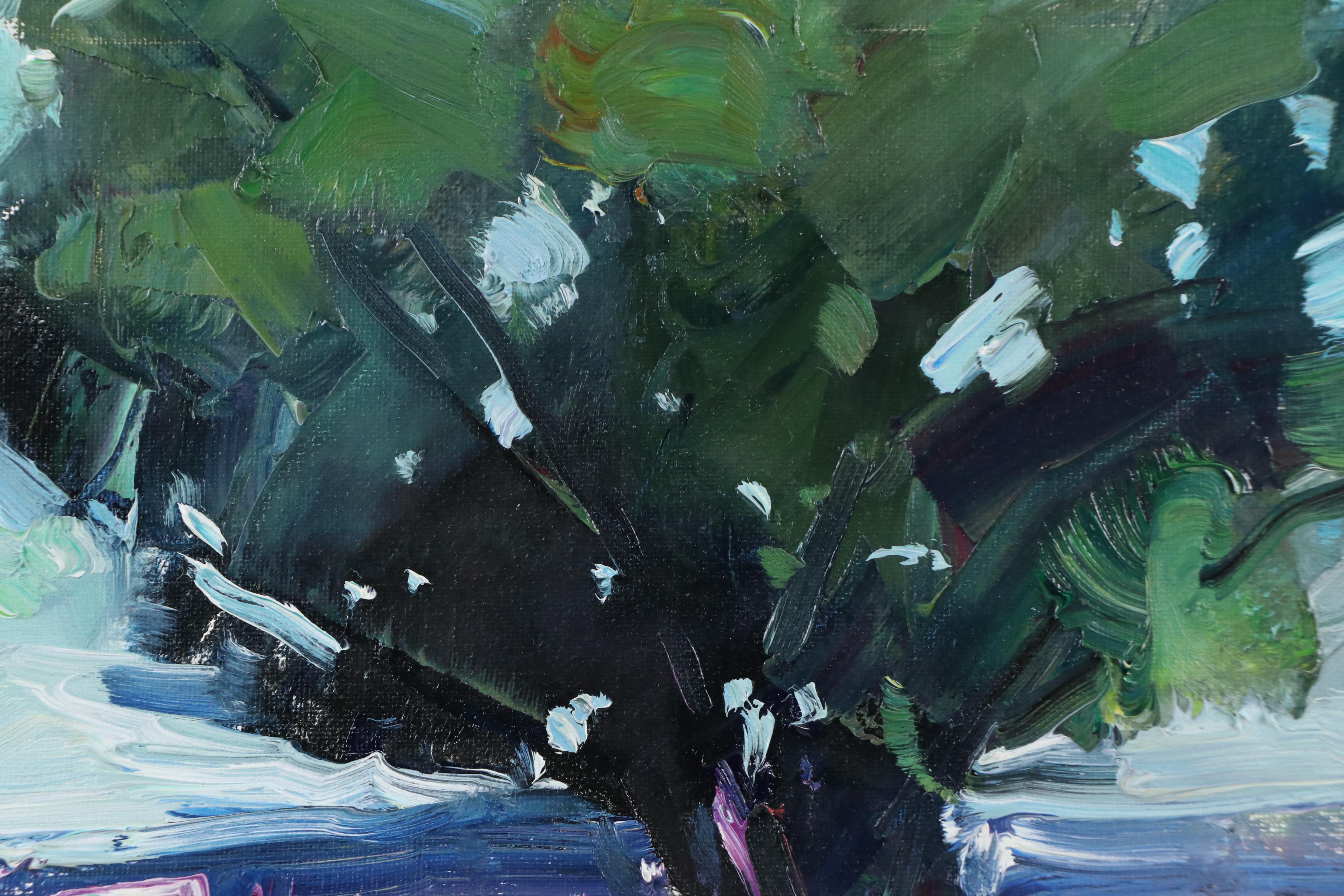 Jose Trujillo Oil Painting "The Tree," 2012