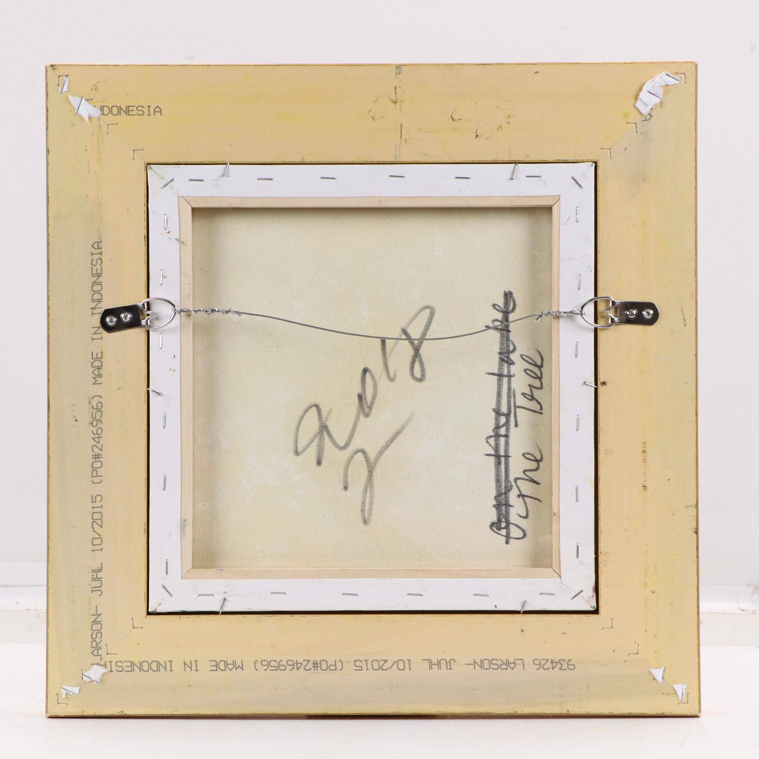 Jose Trujillo Oil Painting "The Tree," 2012