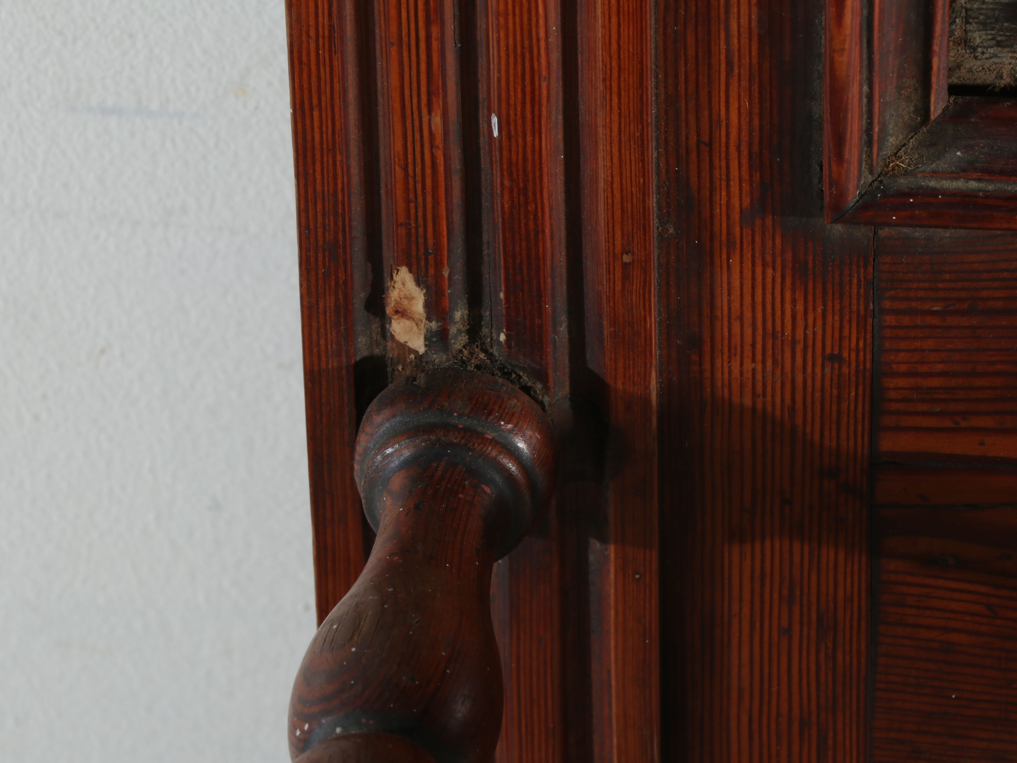 Louis XVI Style Oak Hall Tree, 19th Century