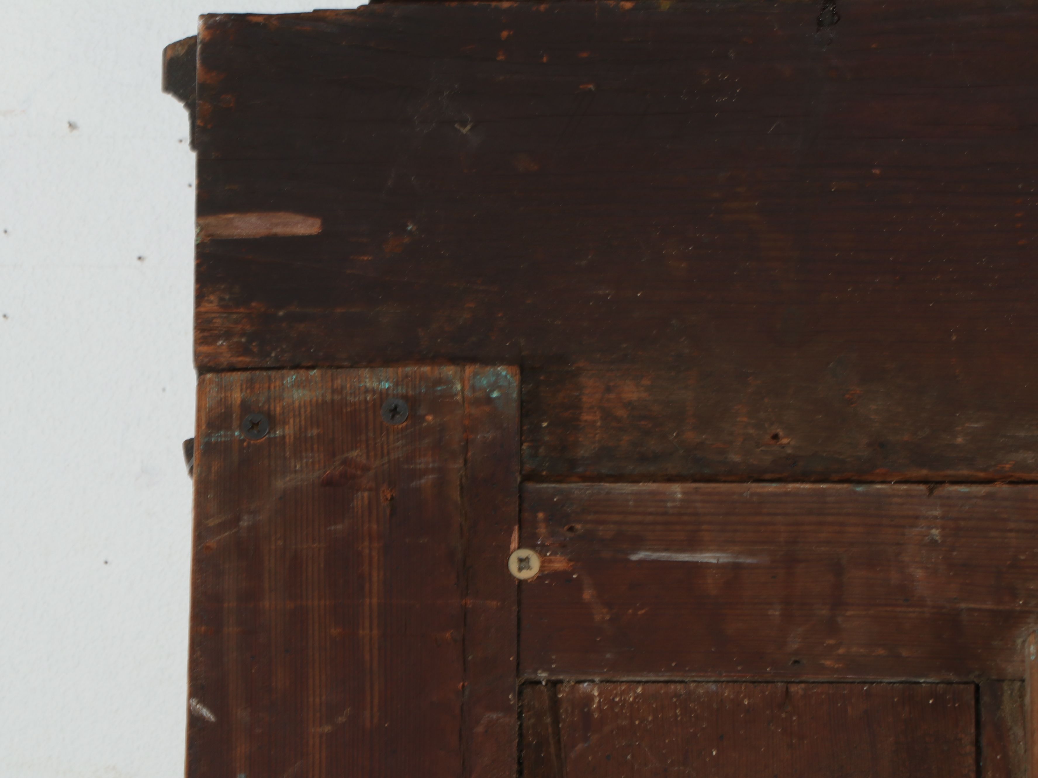 Louis XVI Style Oak Hall Tree, 19th Century