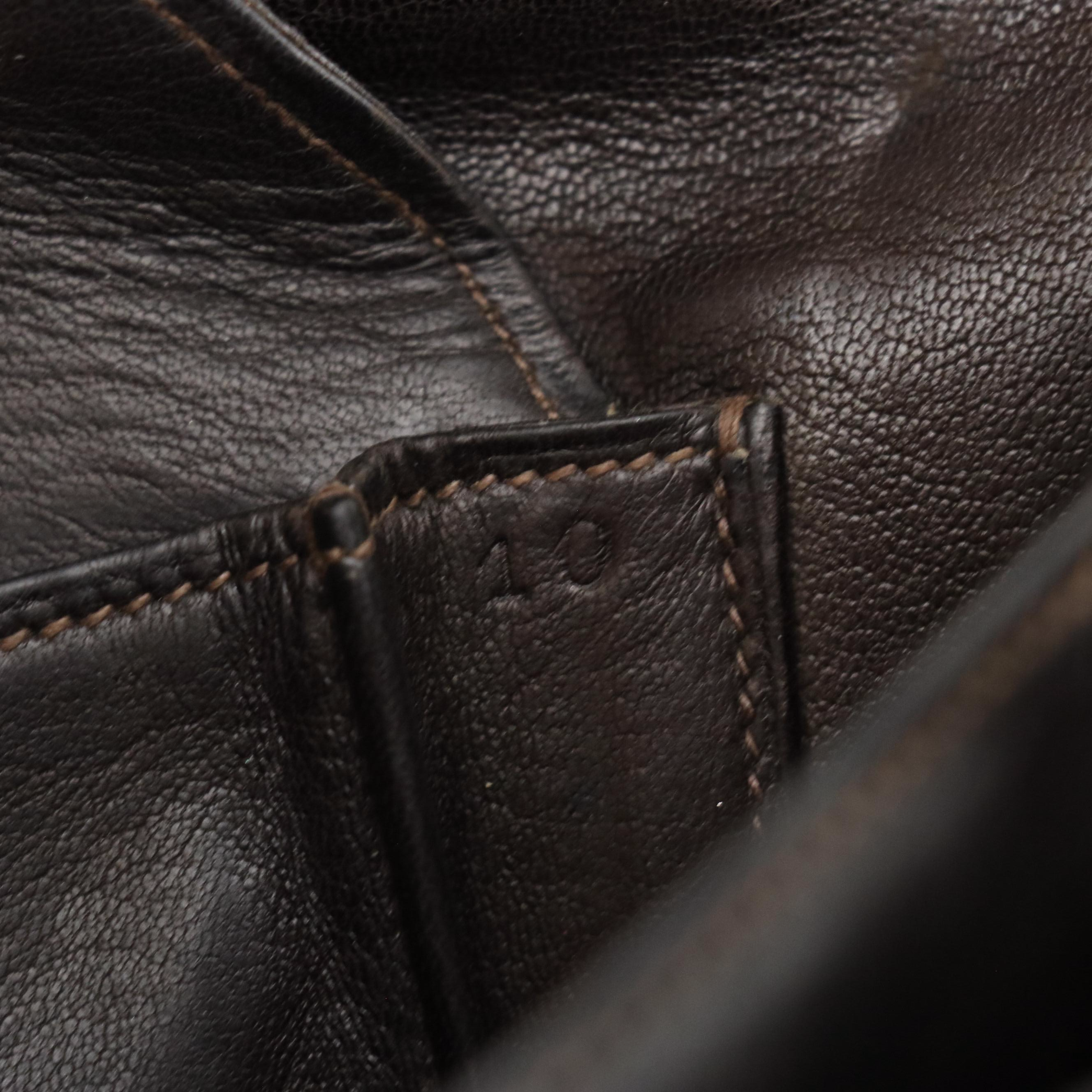 Hermès Palonnier Shoulder Bag in Brown Crocodile Leather, 1960's