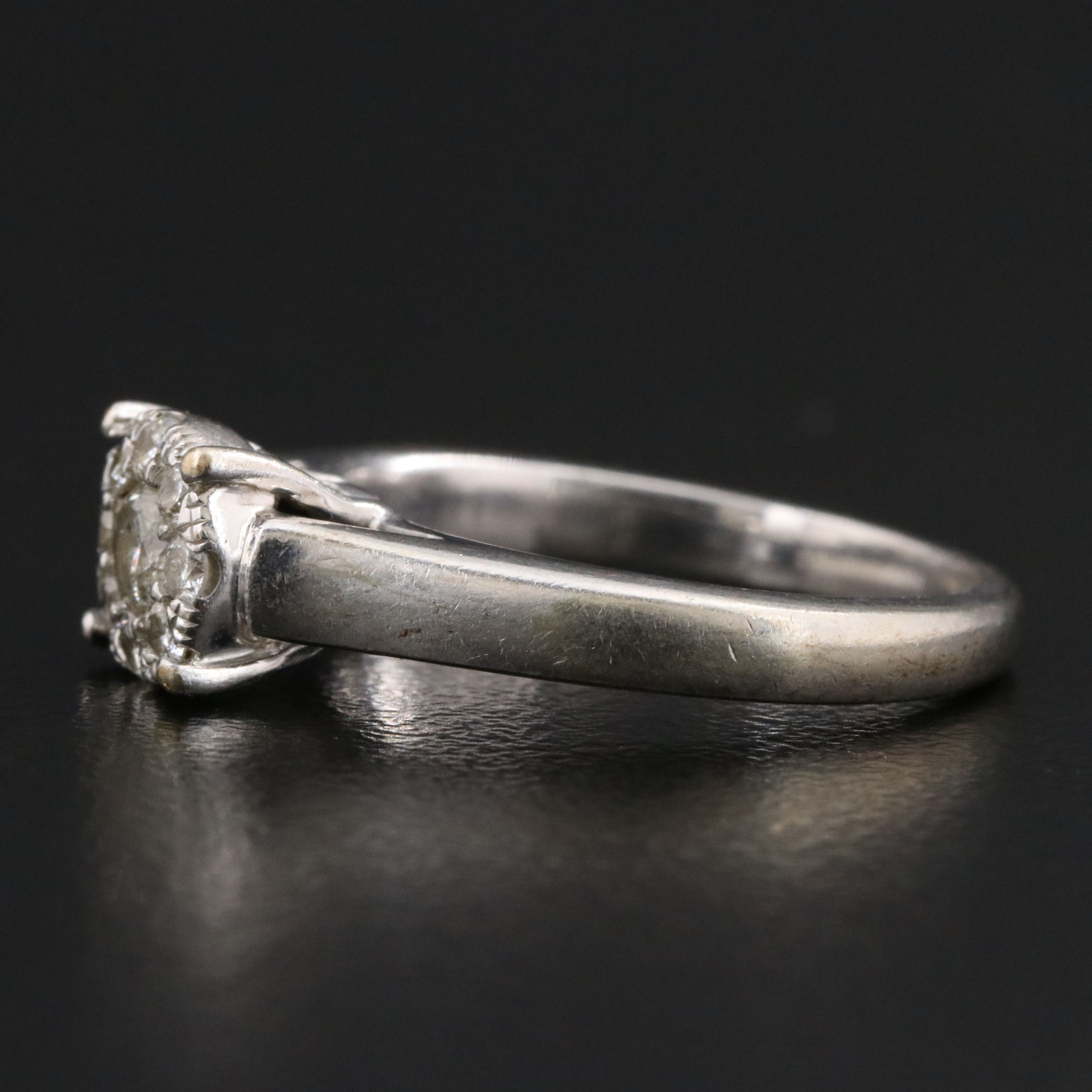 10K 0.35 CTW Diamond Ring