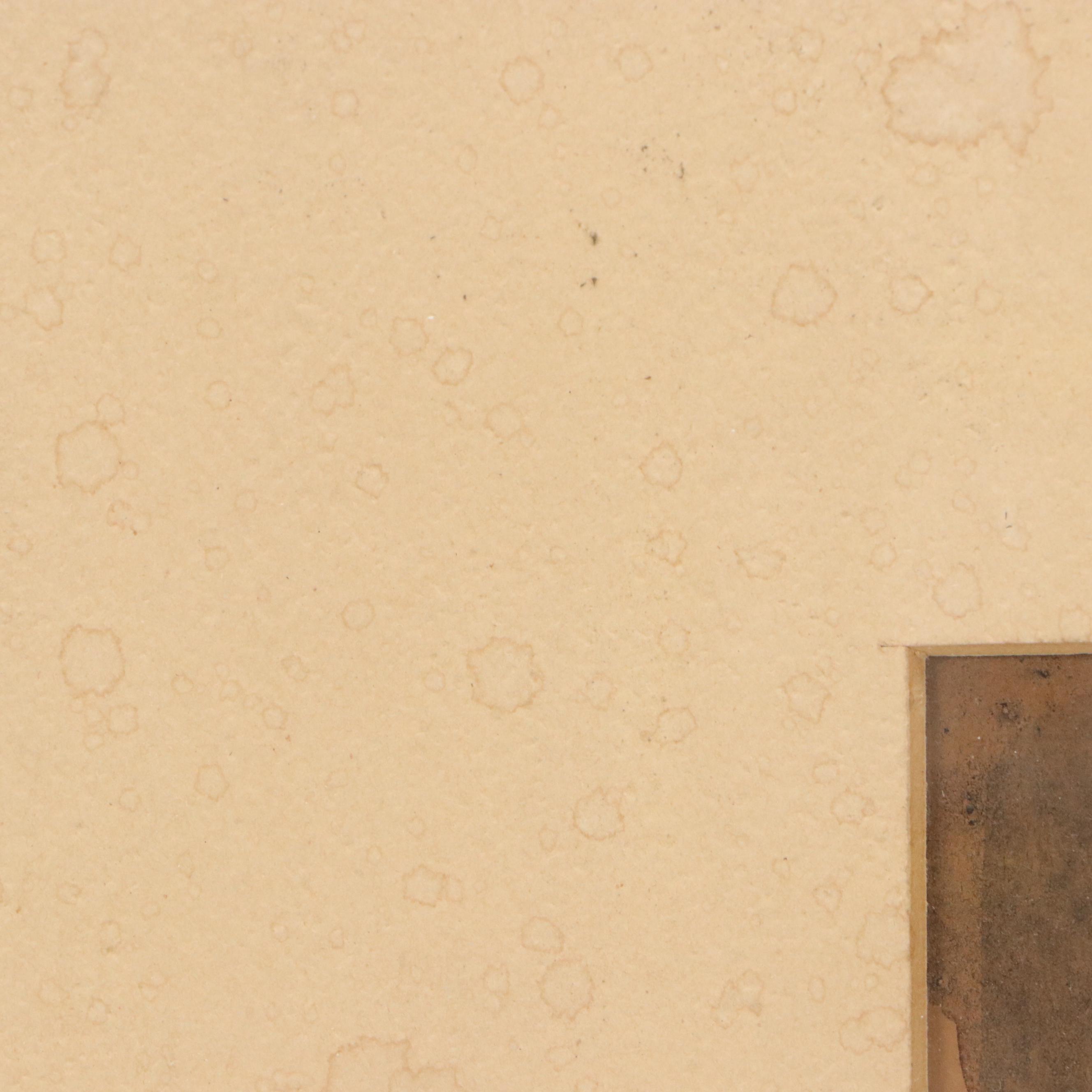 Drawing of Classical Kneeling Male Nude, 20th Century