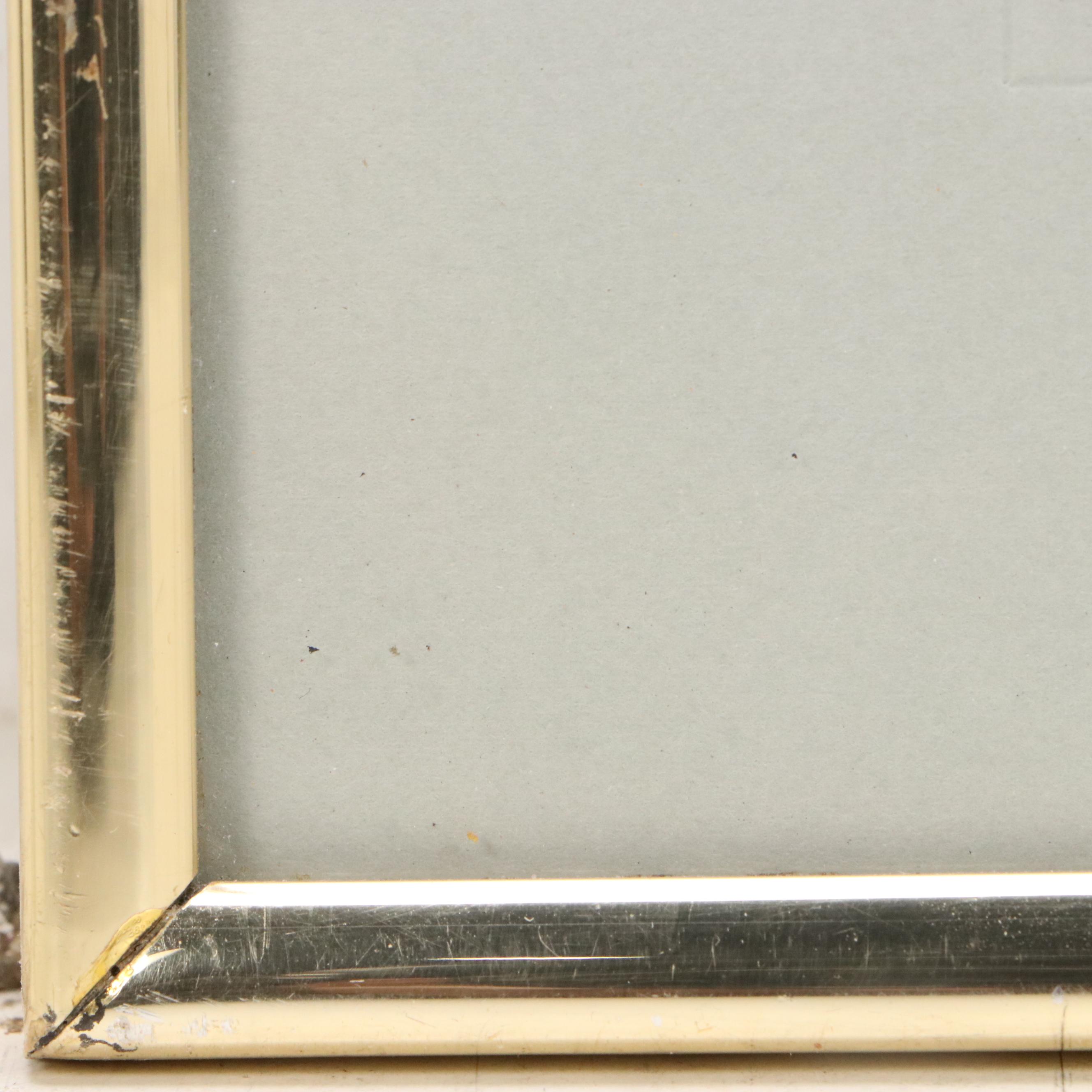 Drawing of Classical Kneeling Male Nude, 20th Century