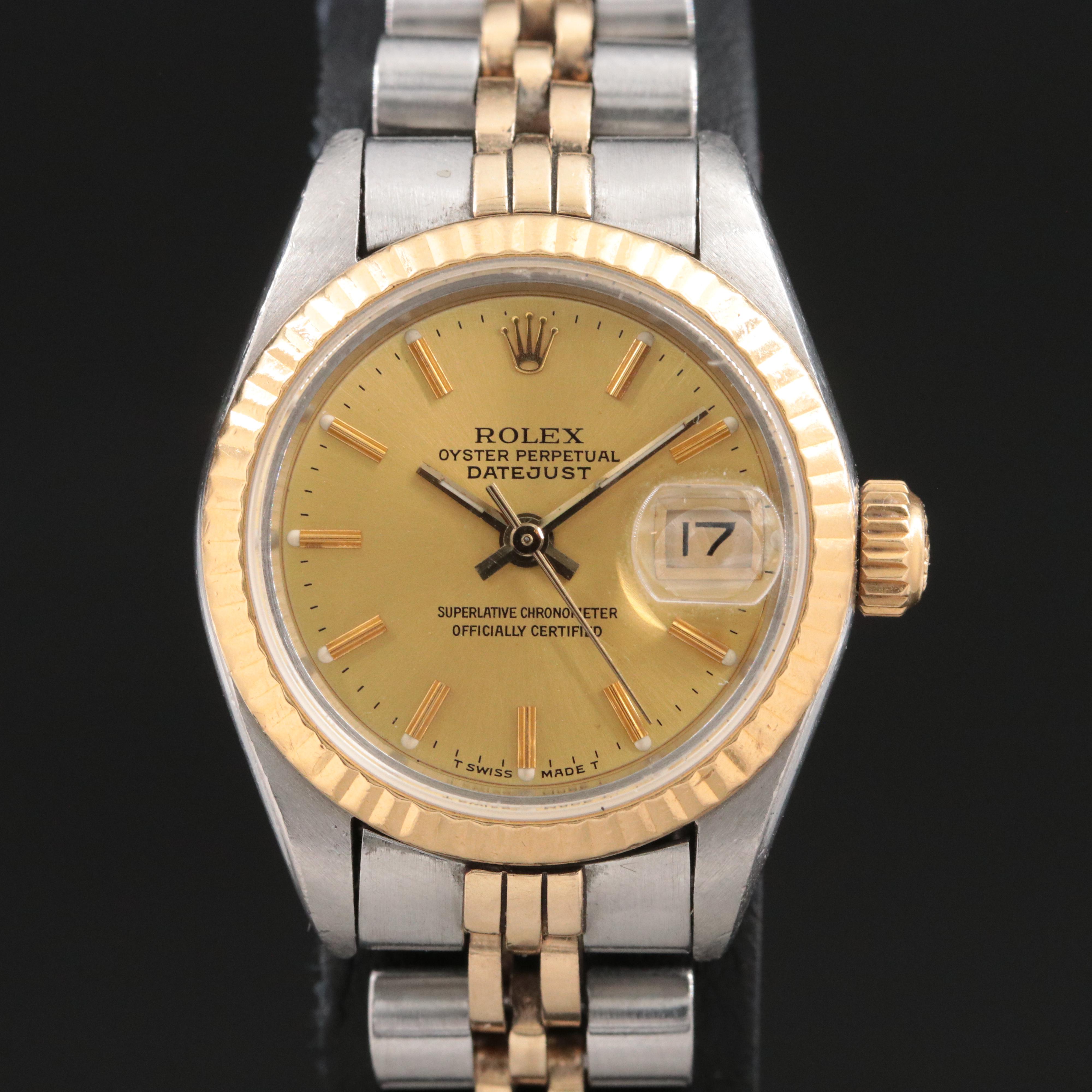 Rolex Datejust 69173 Vintage Watch c.1988