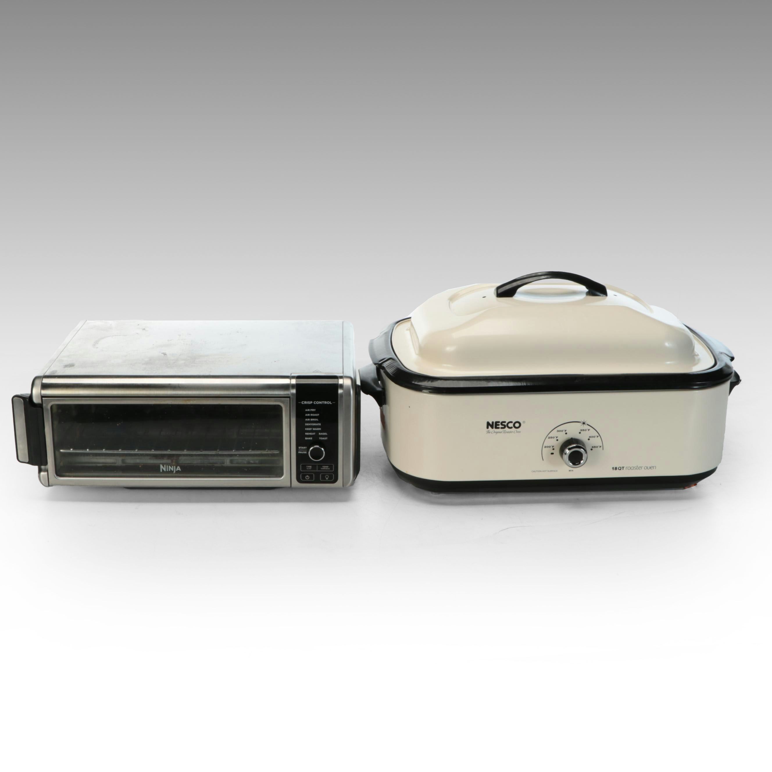 Ninja Air Fry Oven with Nesco 18 Quart Electric Roasting Oven