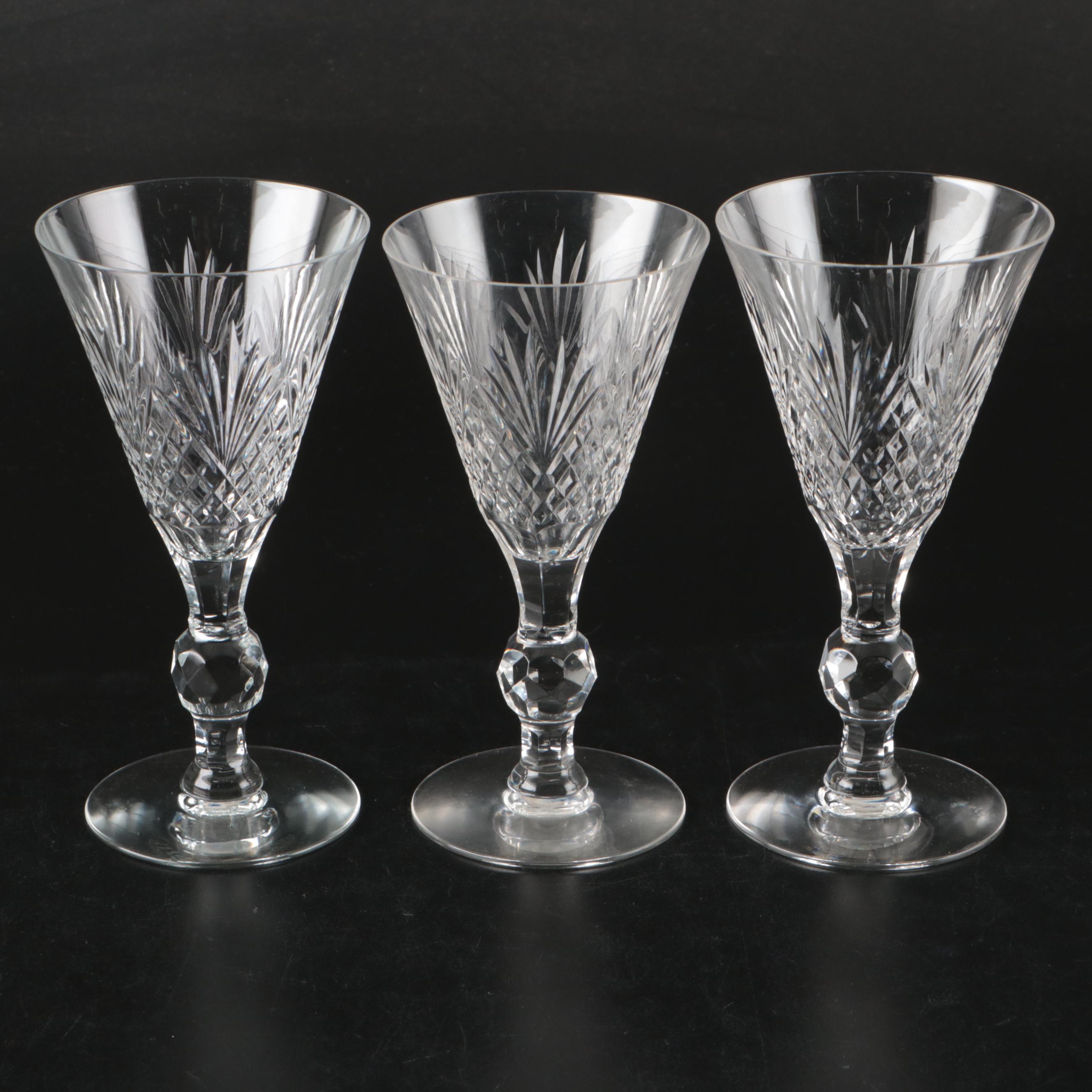 Seneca "Cut 868" Crystal Water Goblets