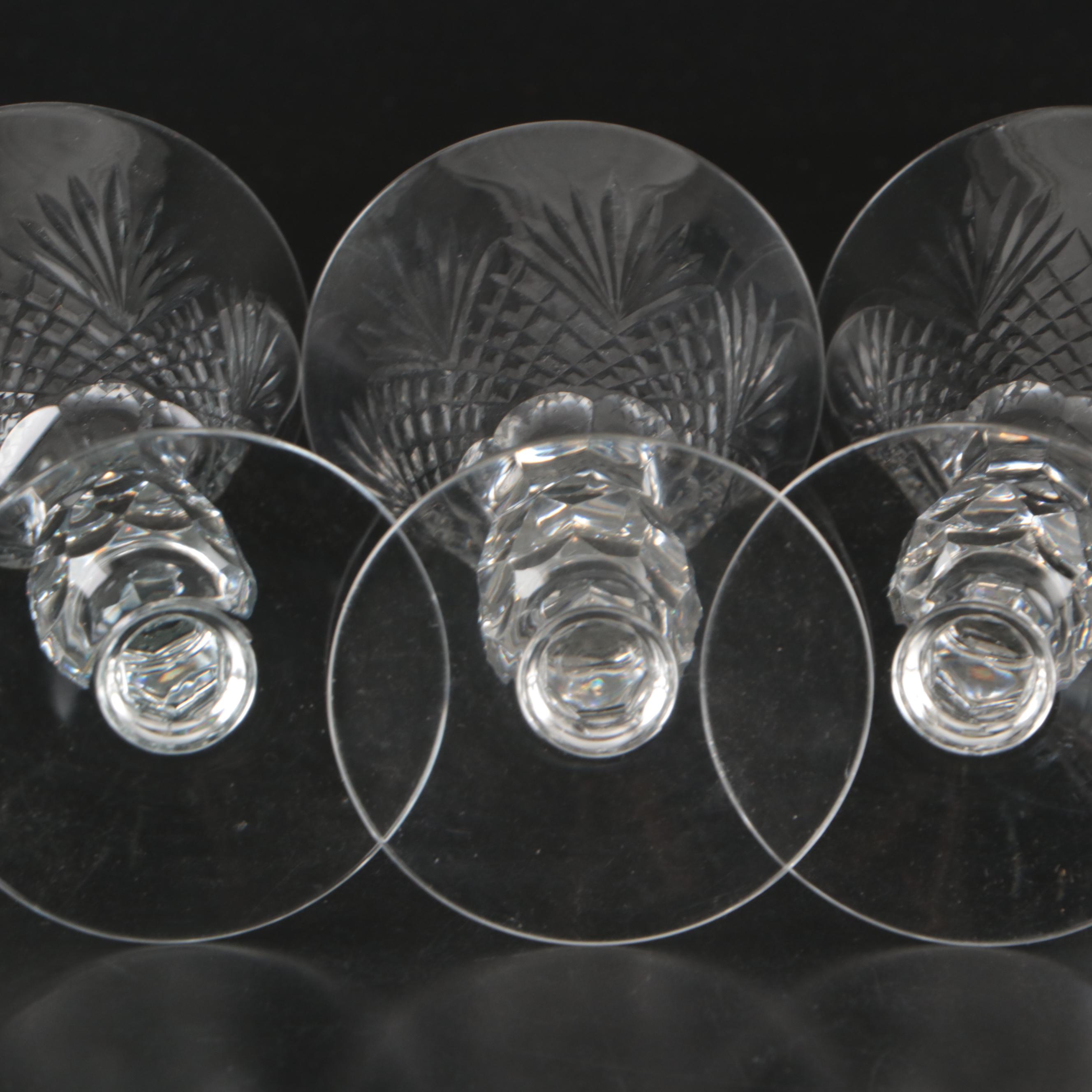 Seneca "Cut 868" Crystal Water Goblets