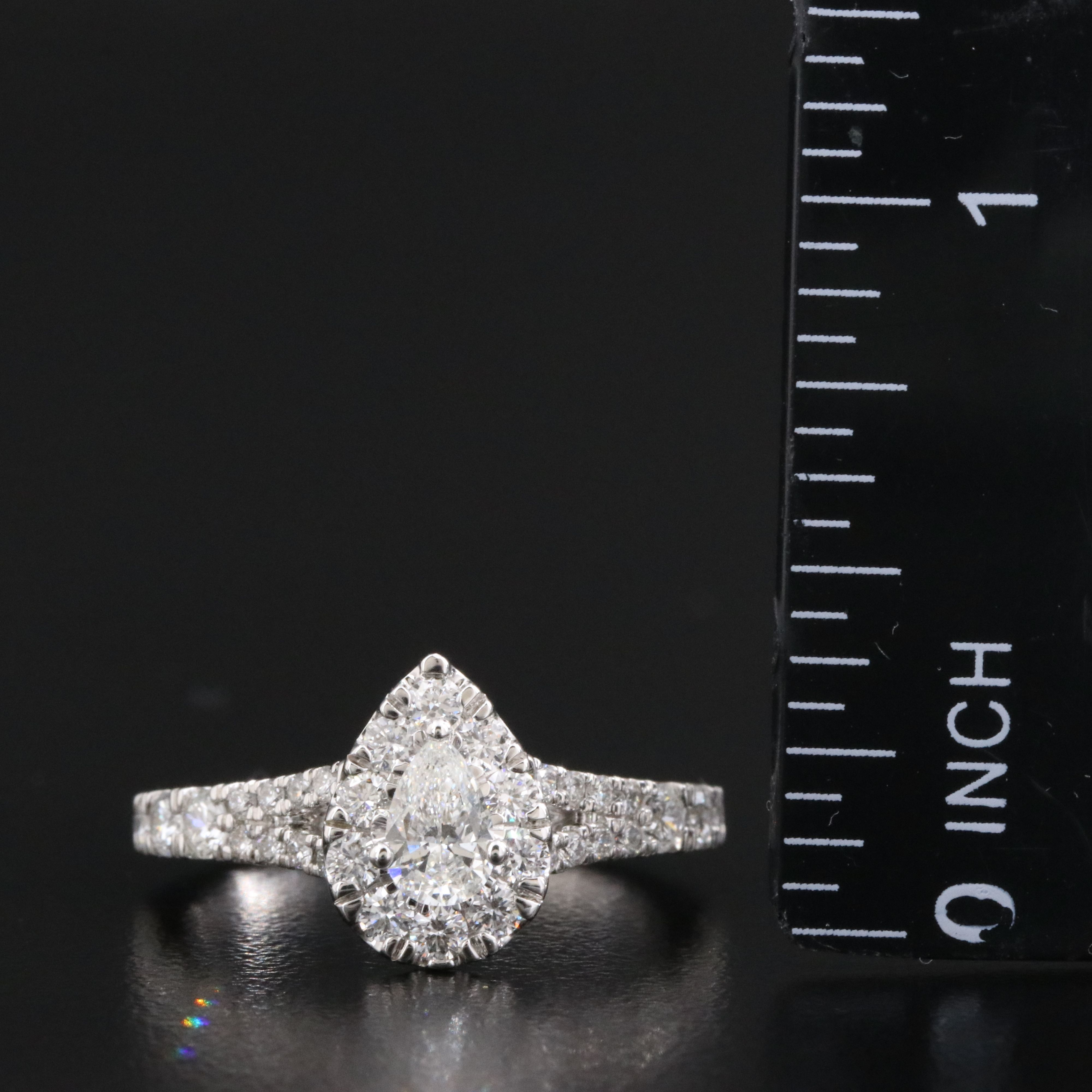 14K 1.07 CTW Lab Grown Diamond Ring