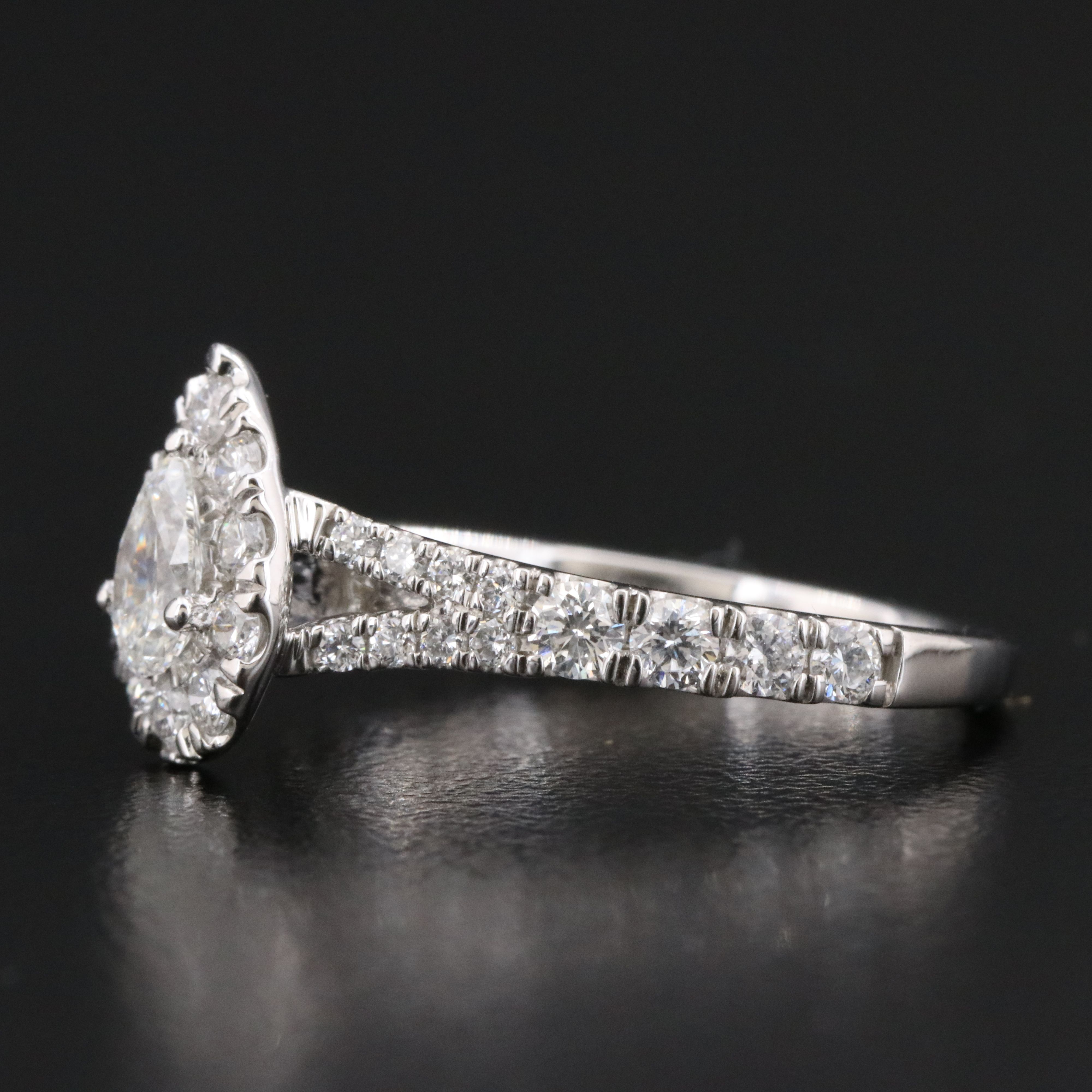 14K 1.07 CTW Lab Grown Diamond Ring