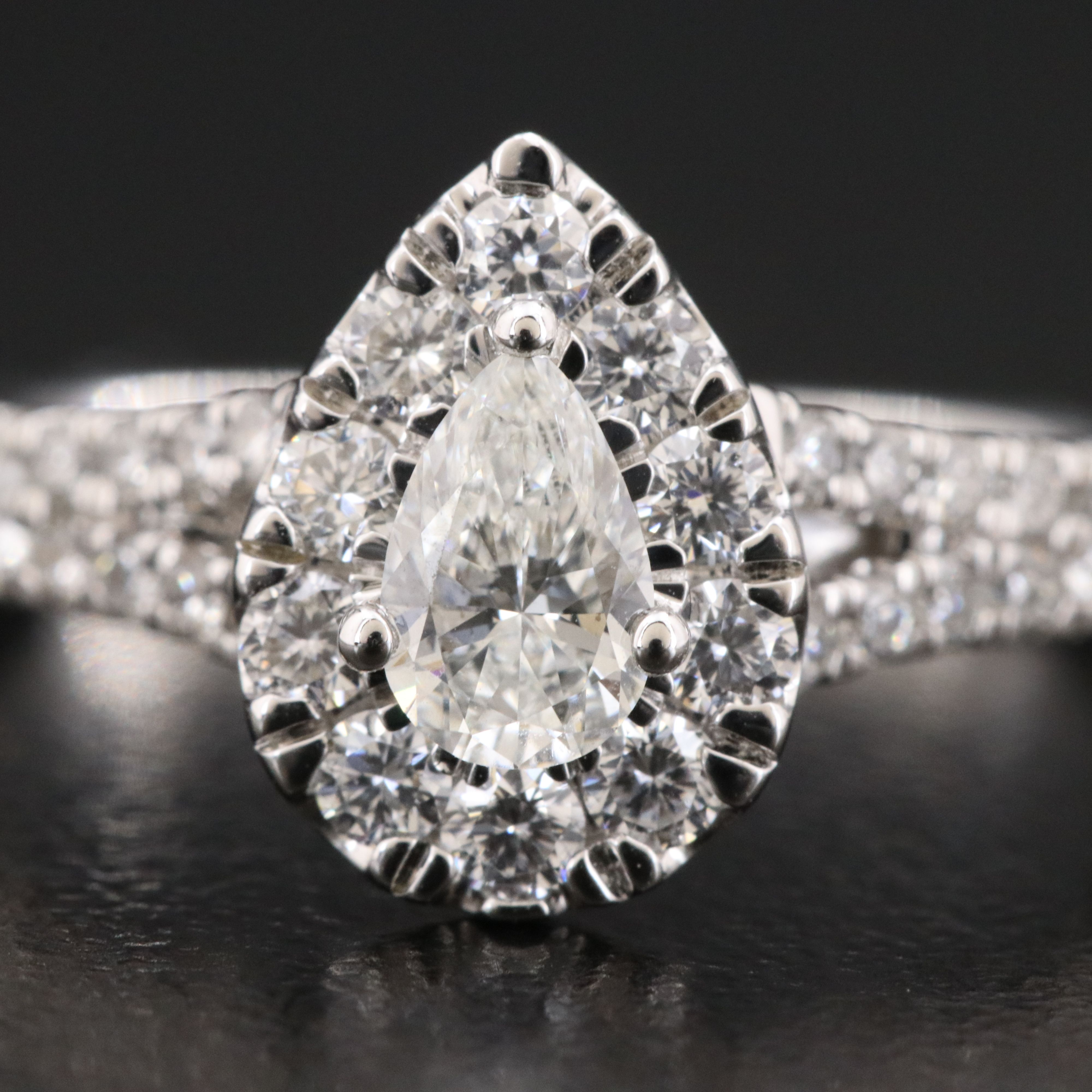 14K 1.07 CTW Lab Grown Diamond Ring