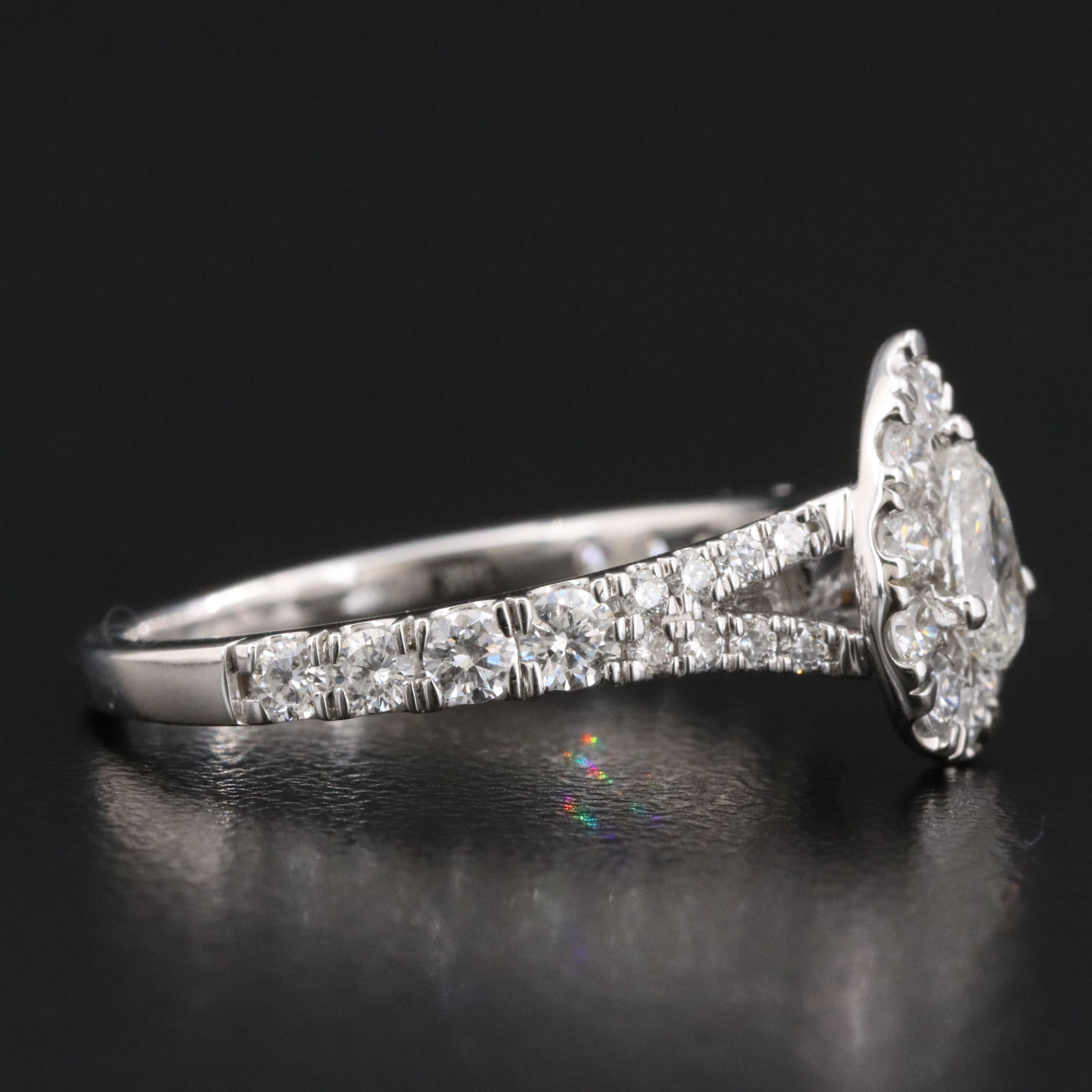 14K 1.07 CTW Lab Grown Diamond Ring