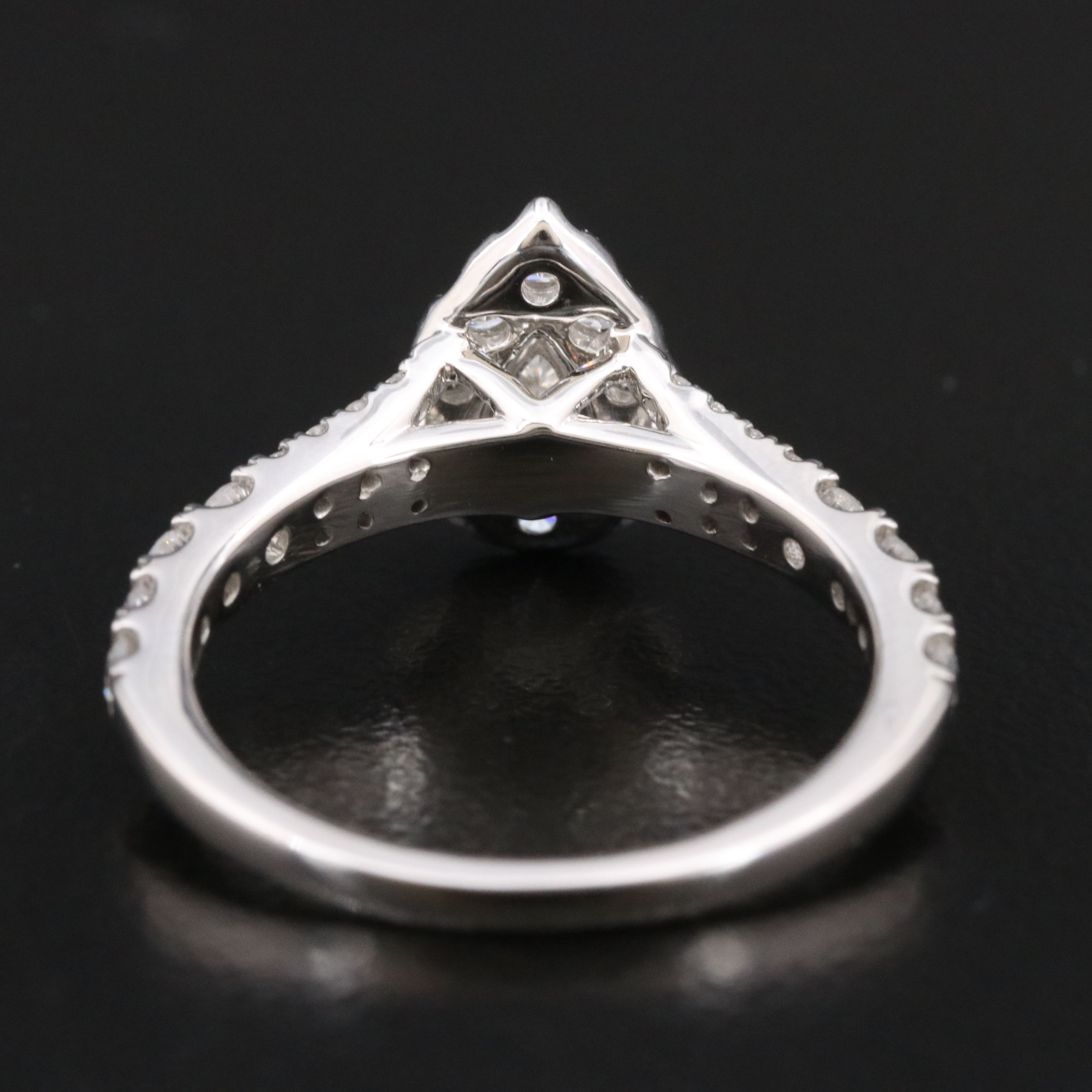 14K 1.07 CTW Lab Grown Diamond Ring