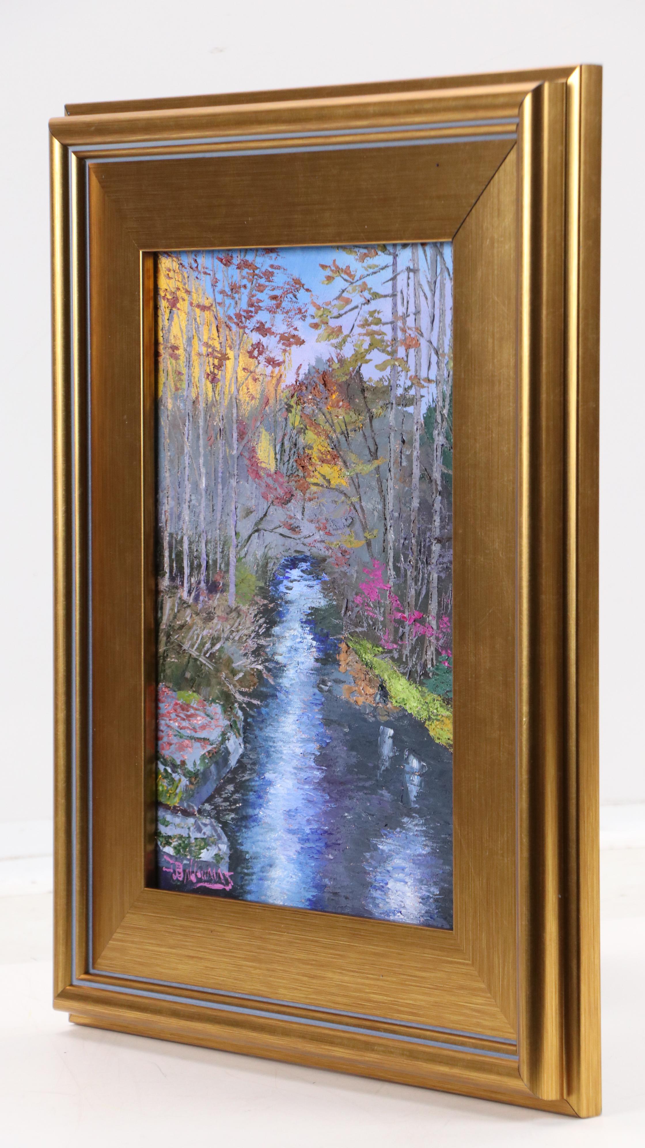 James Baldoumas Oil Painting "Autumn Brook," 2025