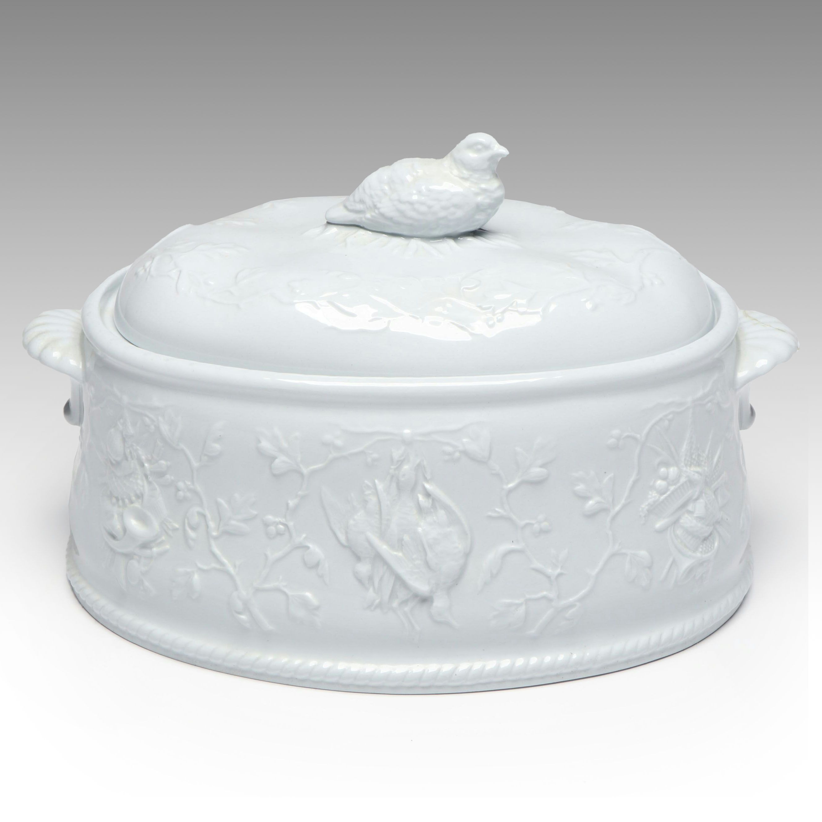 Spode "Henry IV" Ceramic Covered Casserole Dish